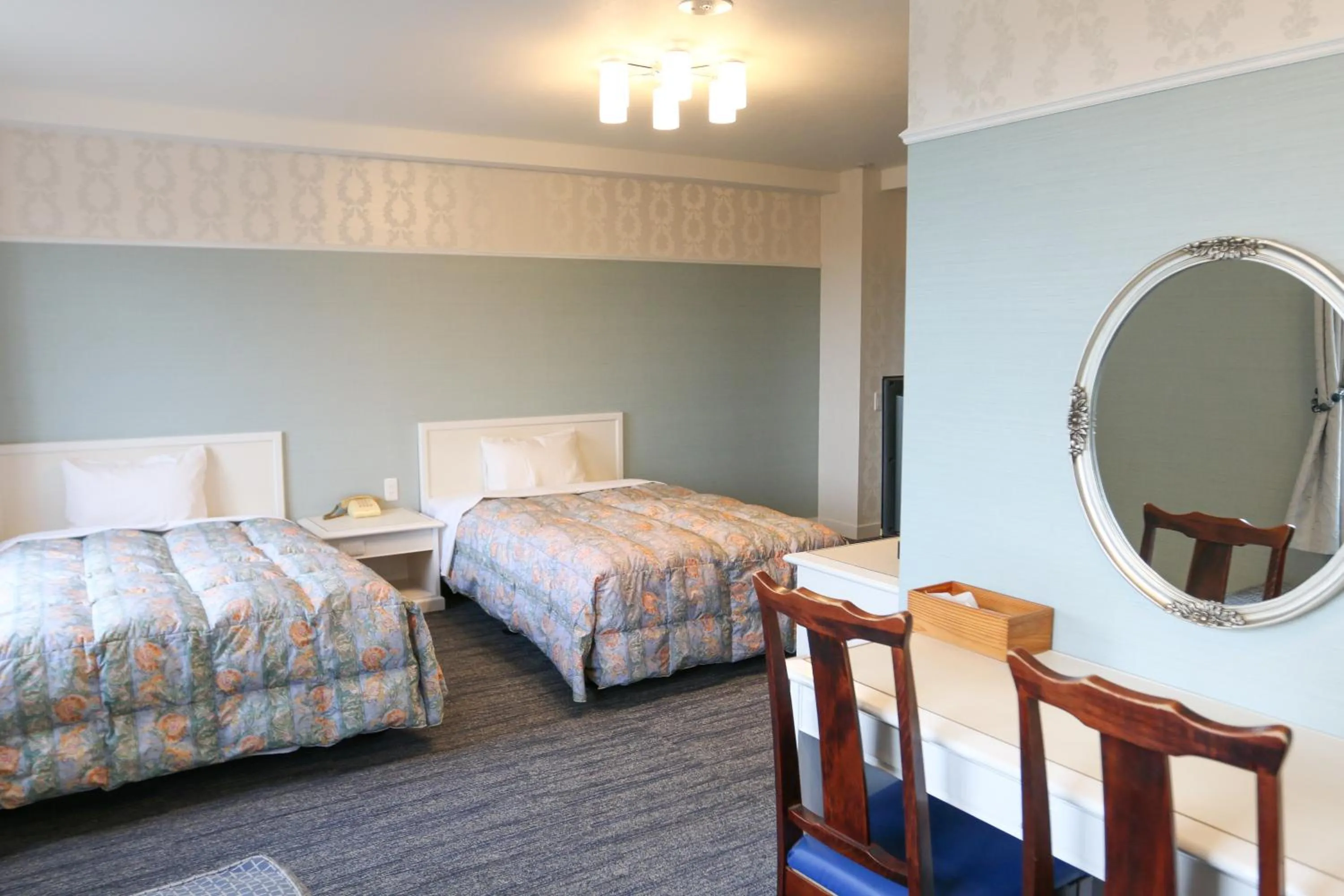 Photo of the whole room, Bed in Handa Station Hotel