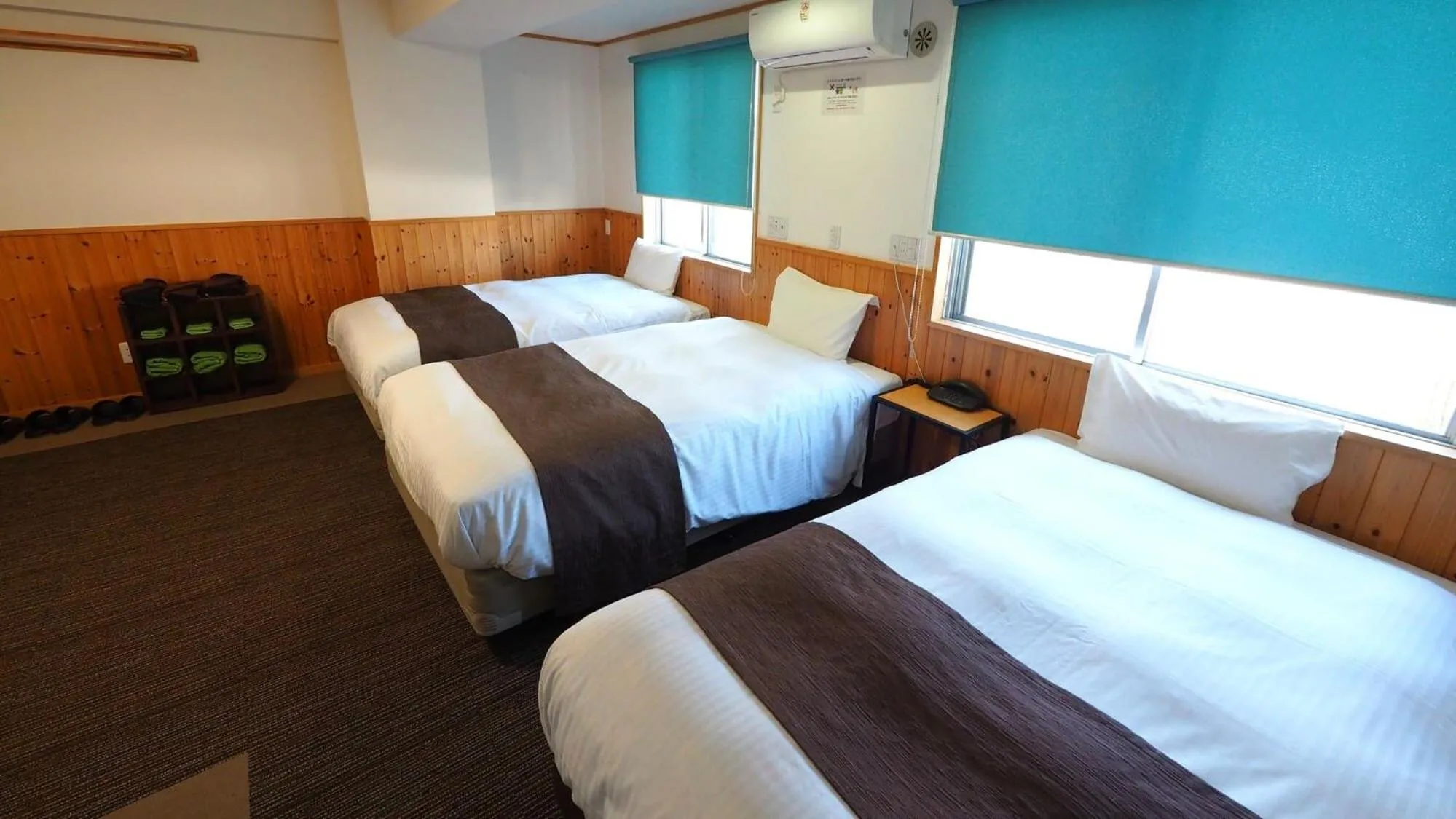 Bed in Handa Station Hotel