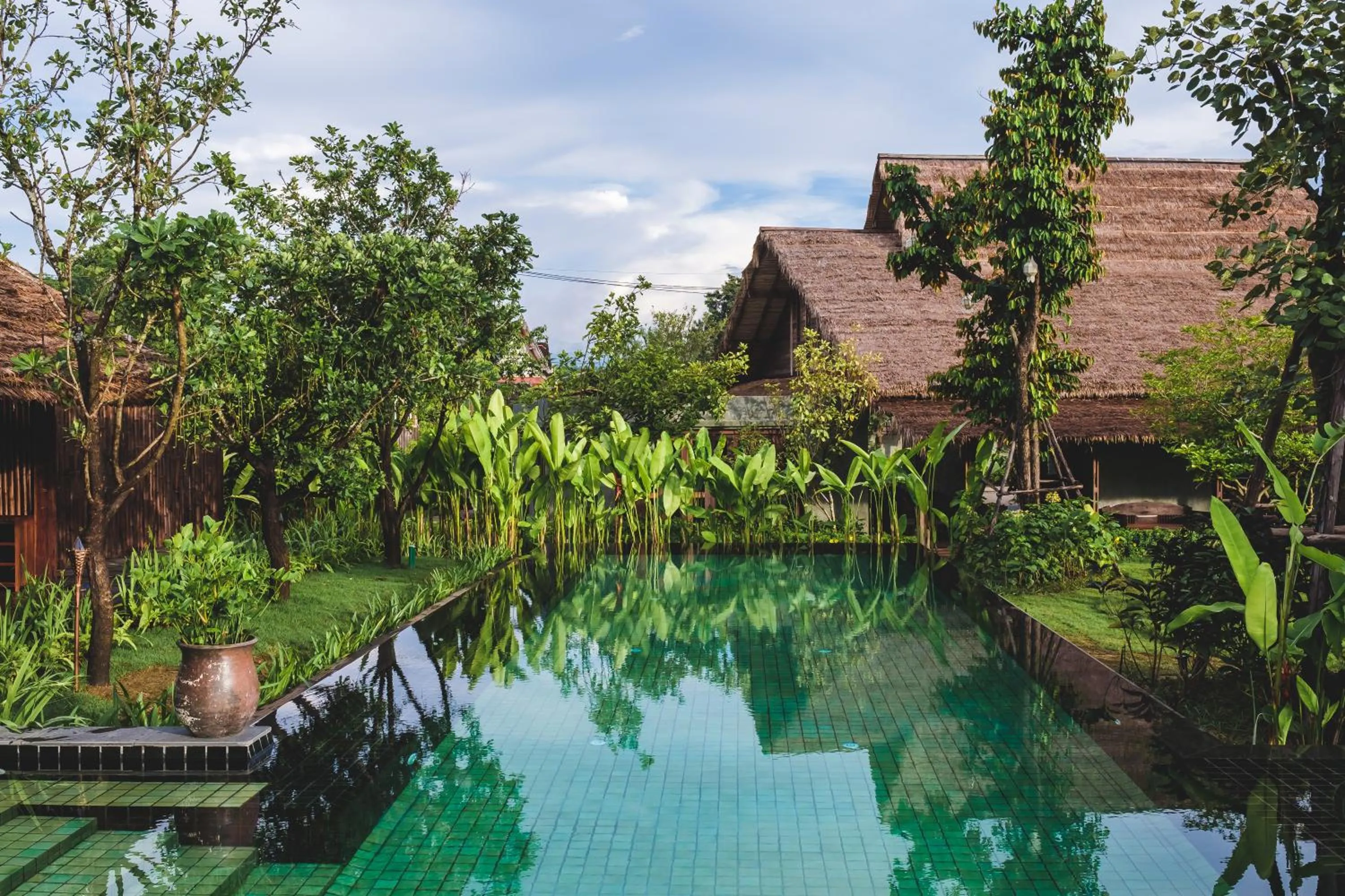 Property building in Azalea Village