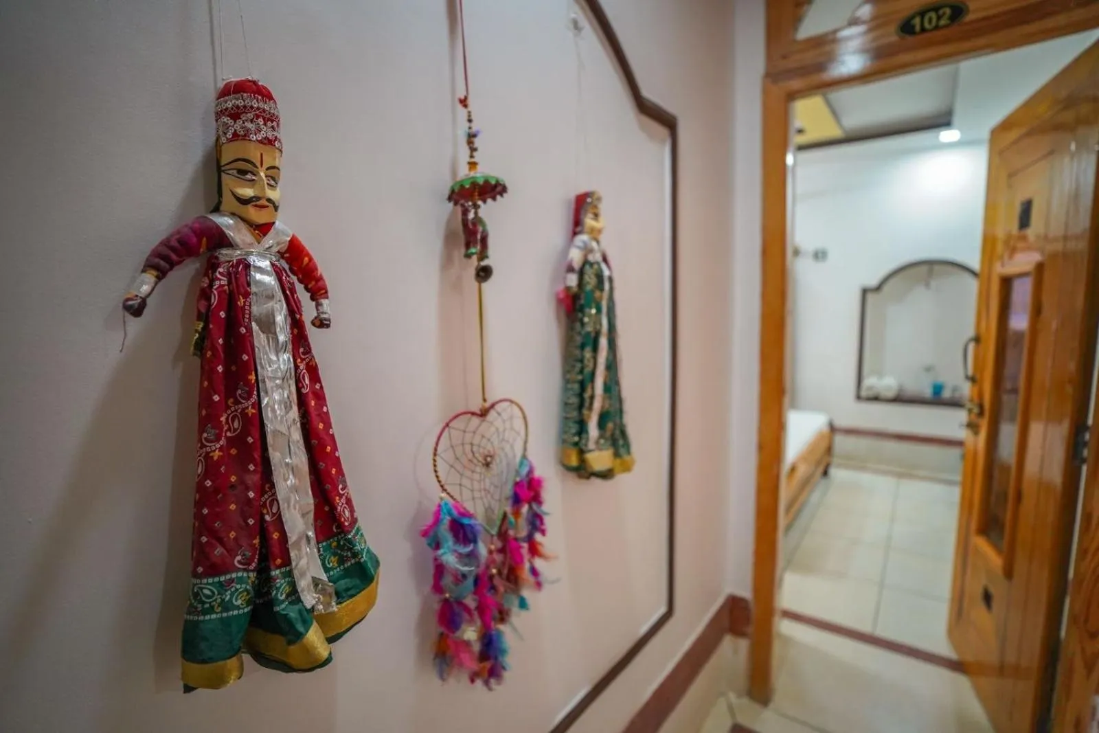 Decorative detail in The Wanderlust Guest House & Safari