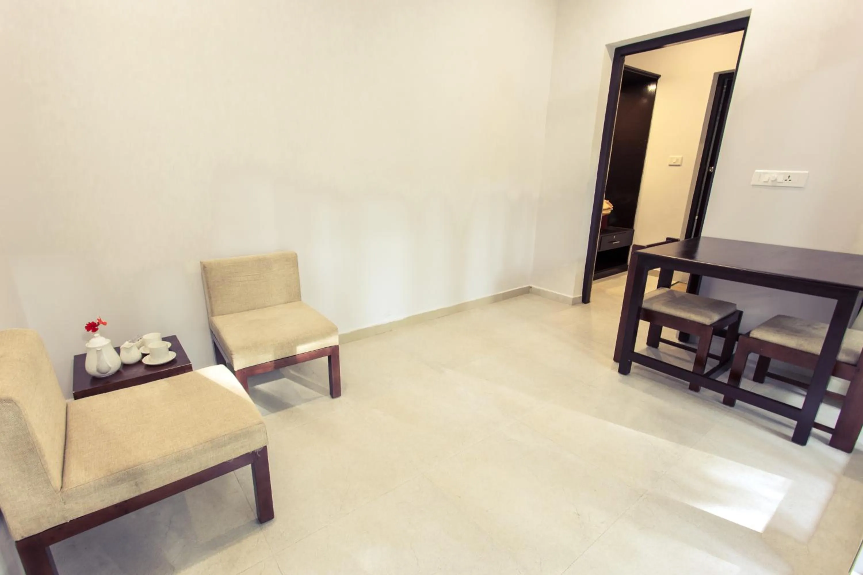 Living room in Crayons Guest House Munnar