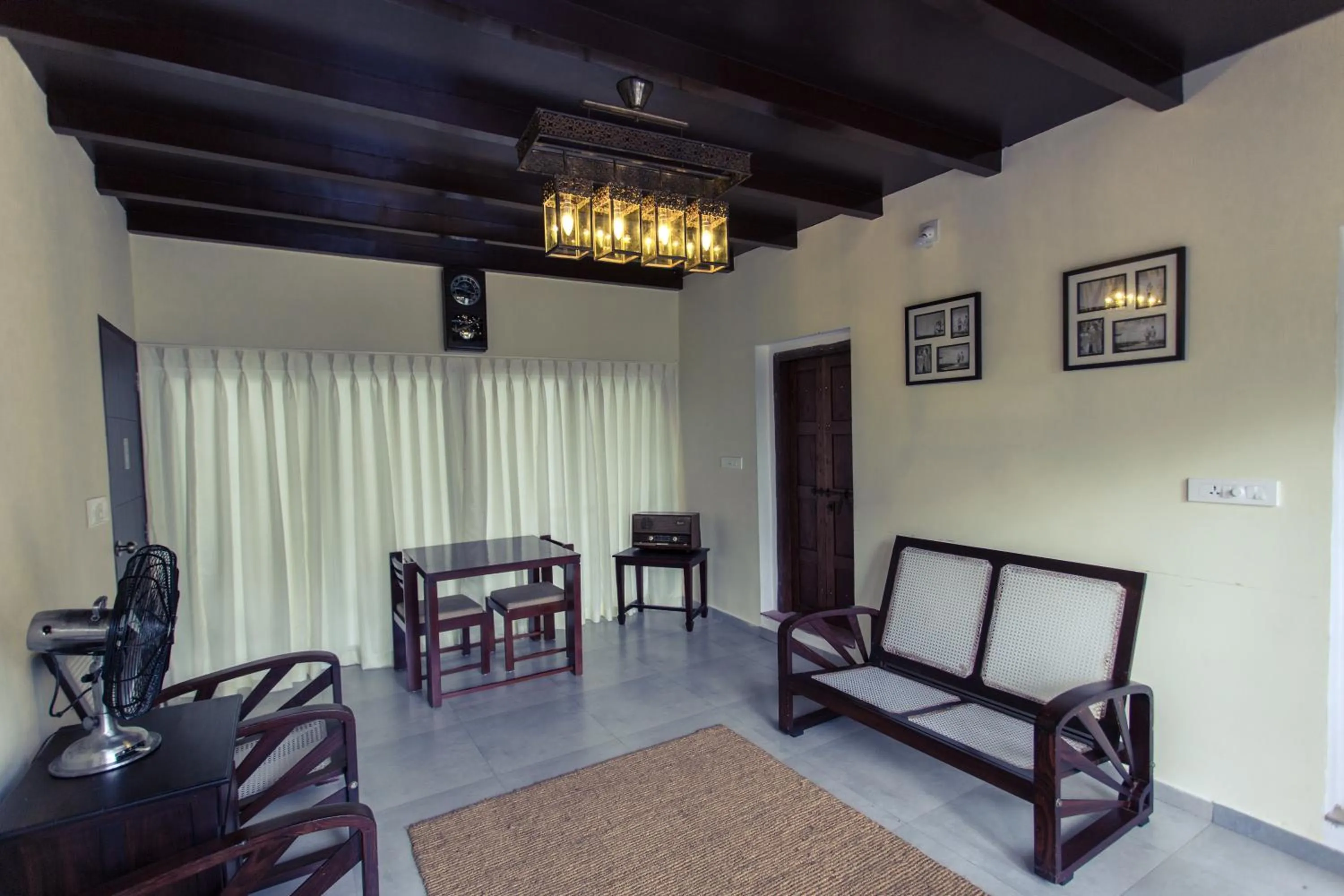 Seating area in Crayons Guest House Munnar