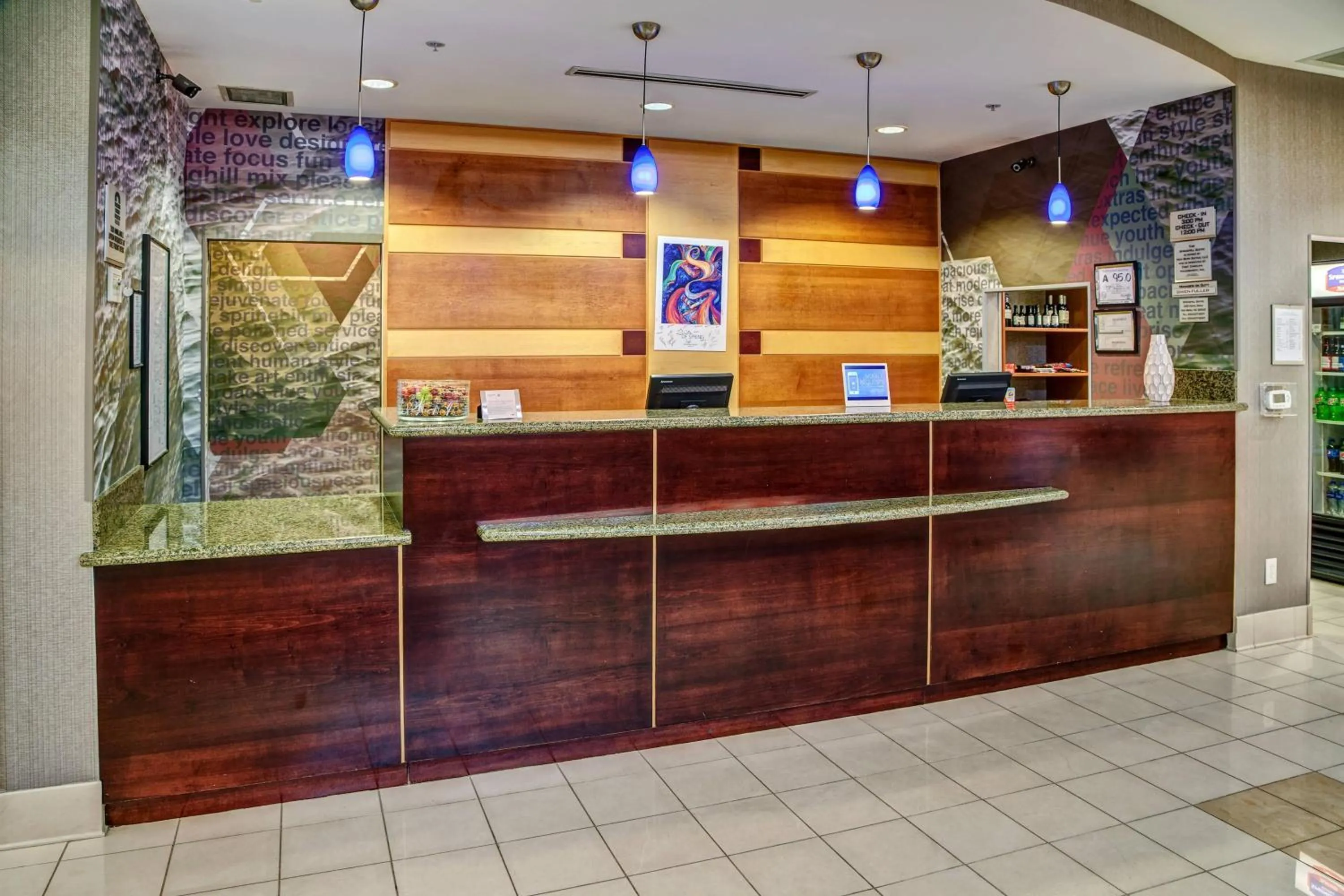 Lobby or reception in SpringHill Suites by Marriott New Bern