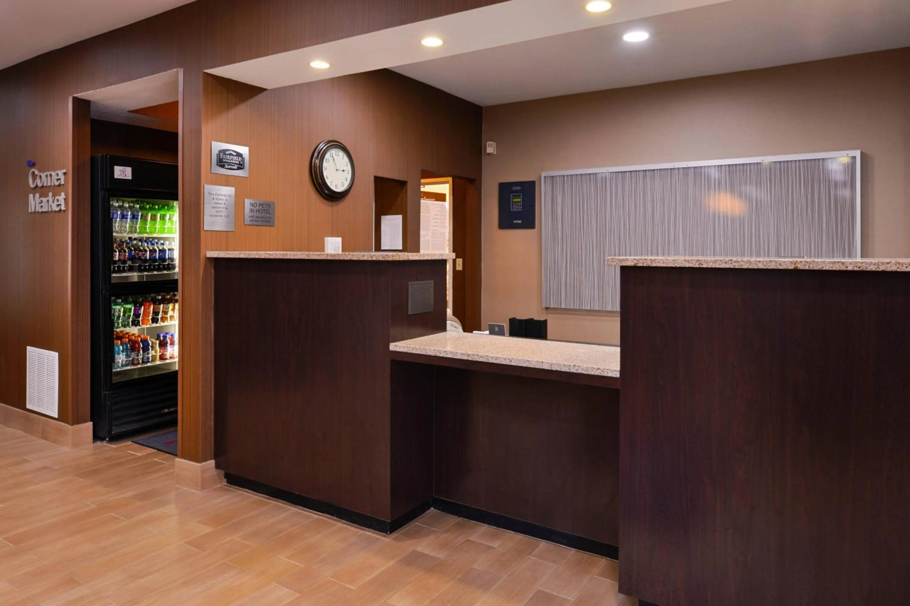 Lobby or reception in Fairfield Inn & Suites Louisville North