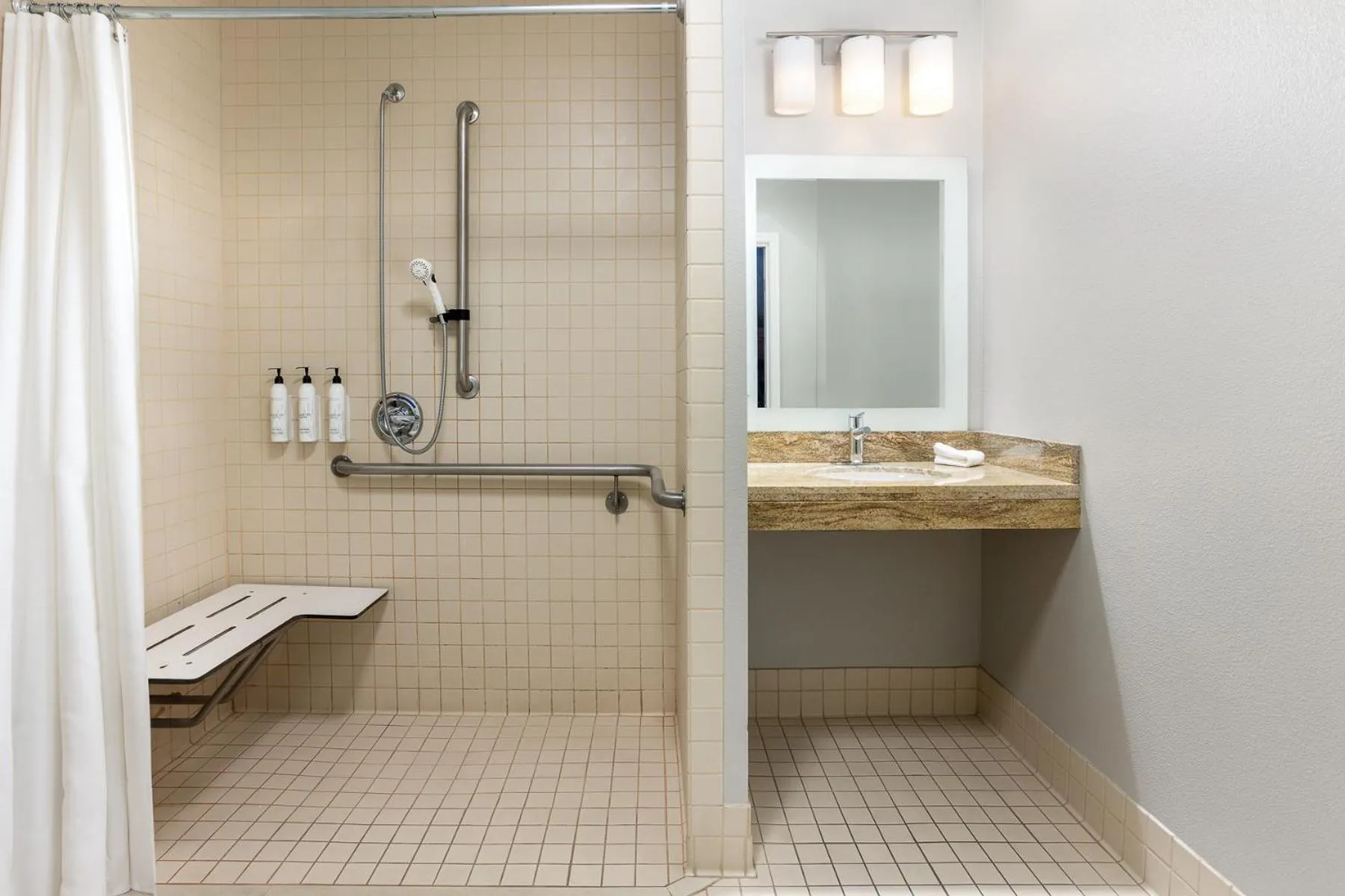 Bathroom in TownePlace Suites by Marriott Erie
