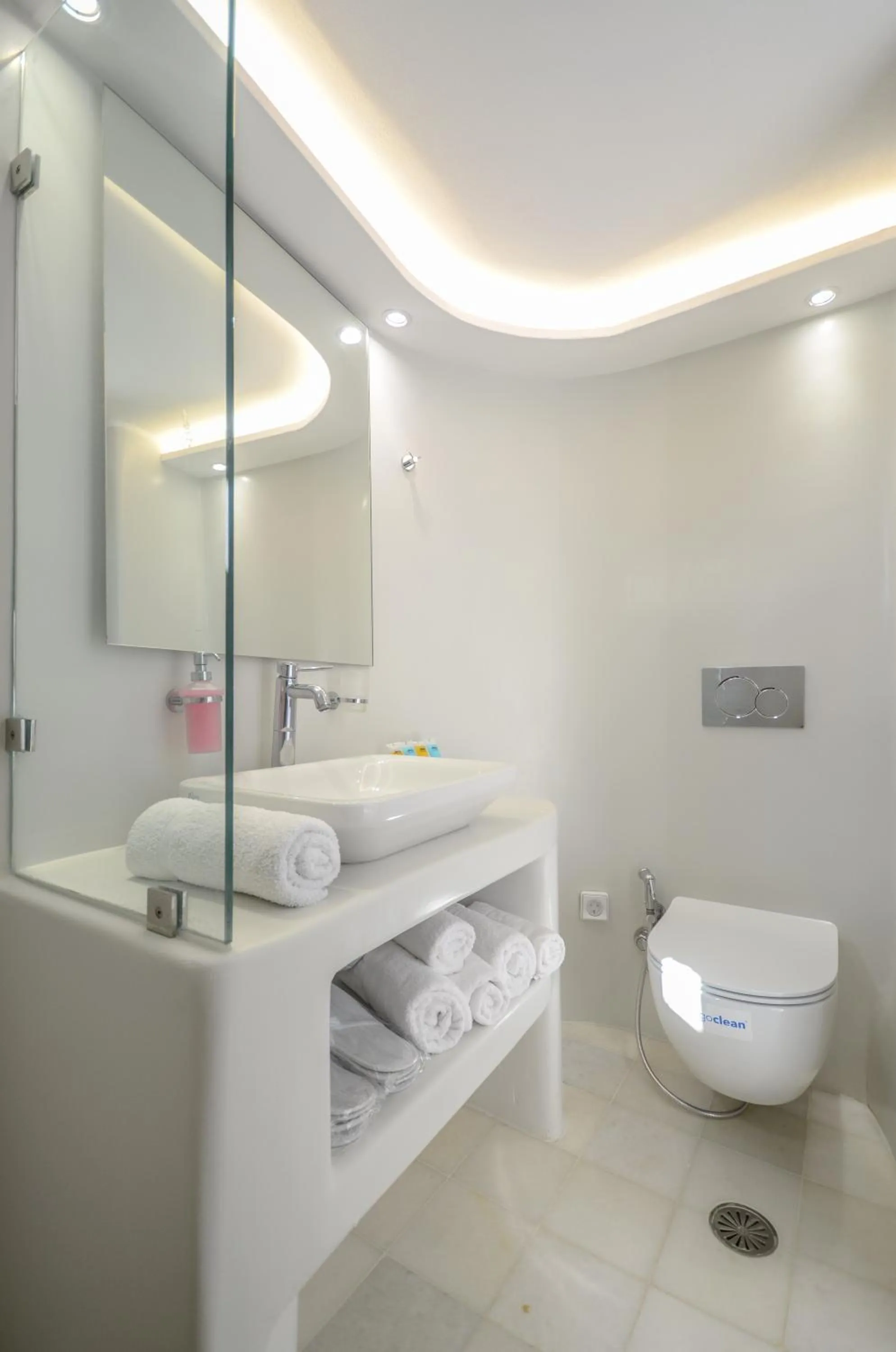 Bathroom in Naxian Queen Luxury Villas & Suites