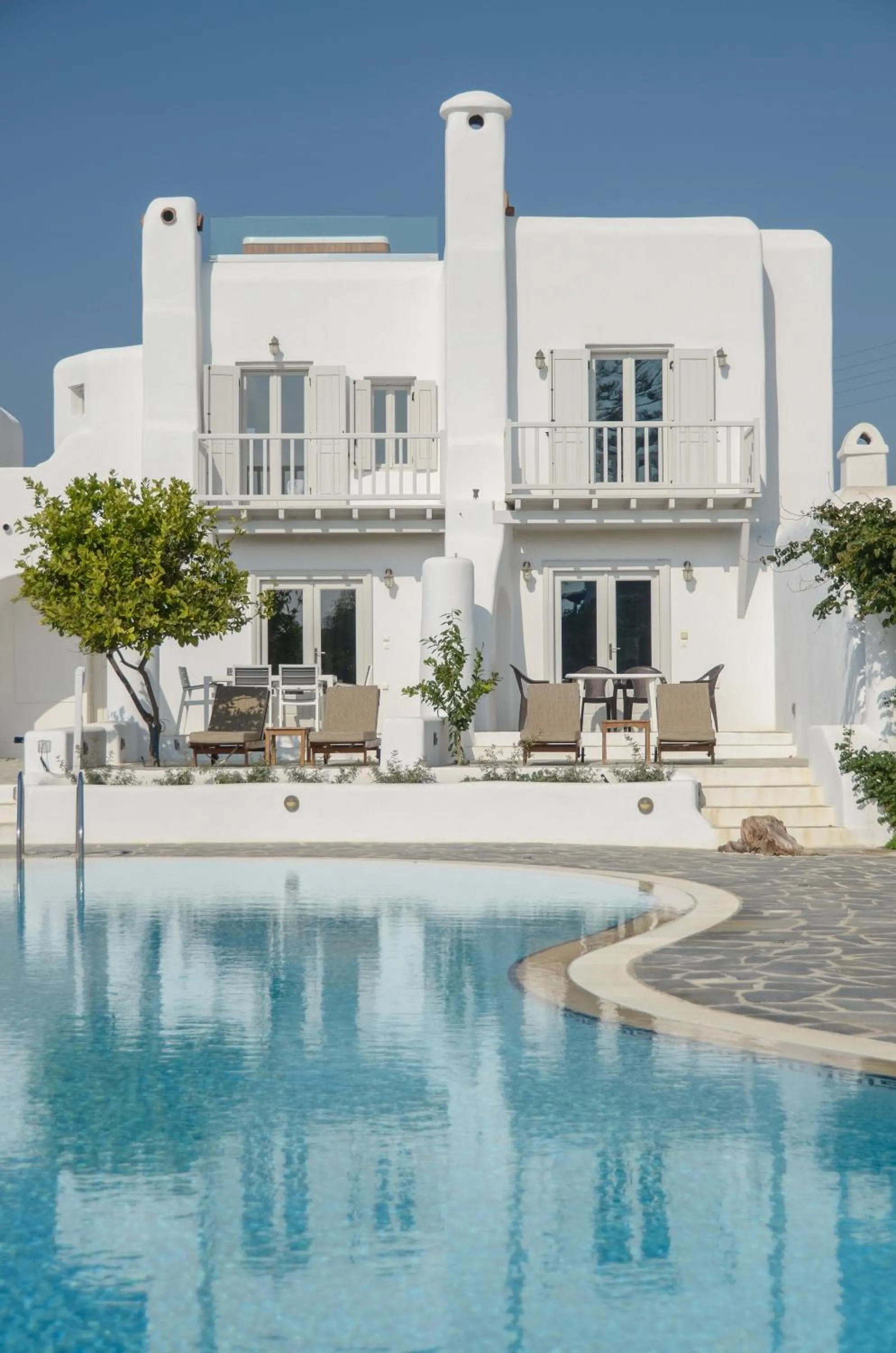 Facade/entrance in Naxian Queen Luxury Villas & Suites