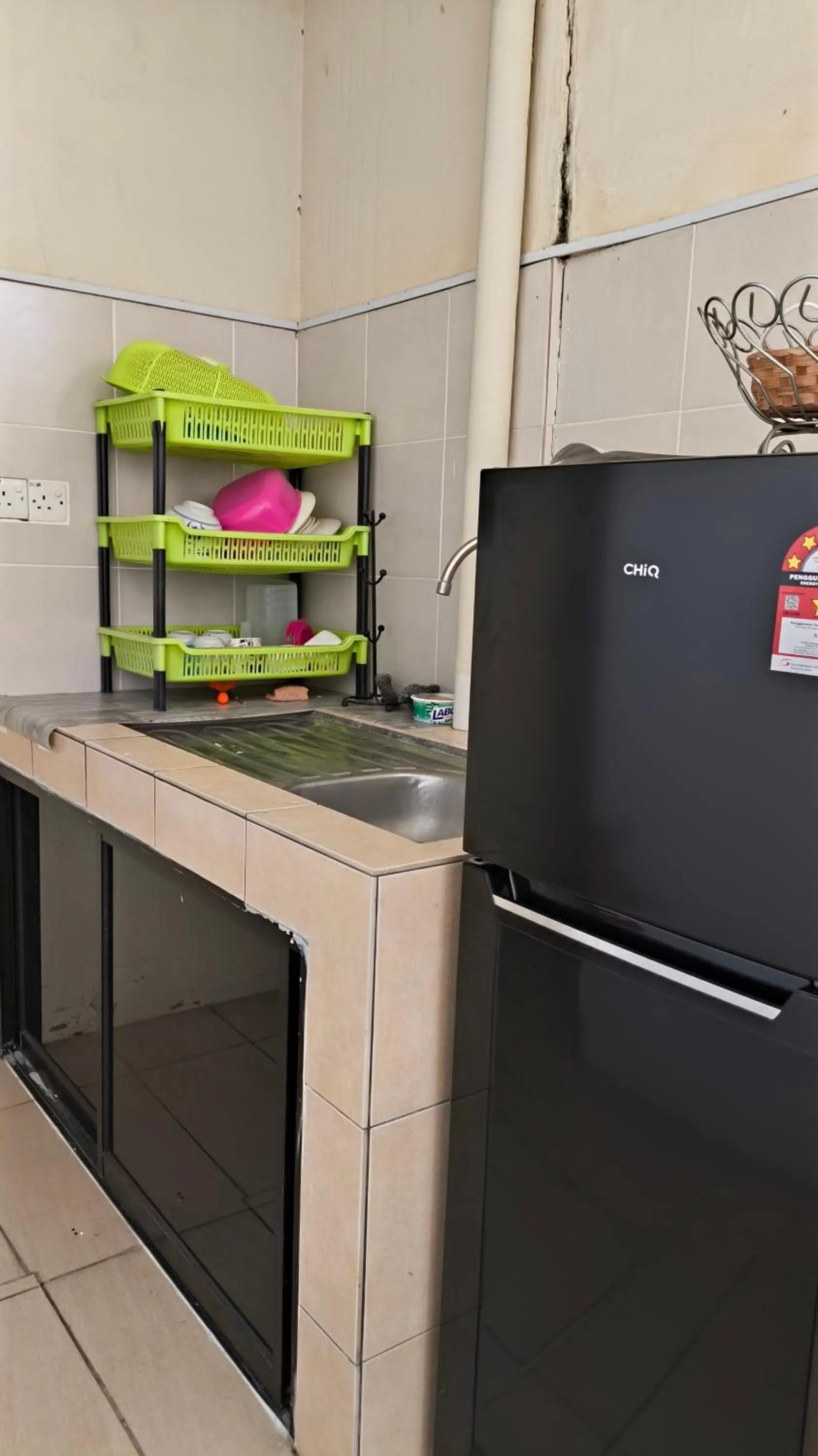 Kitchen or kitchenette in Natol Homestay - LA Tabuan Jaya