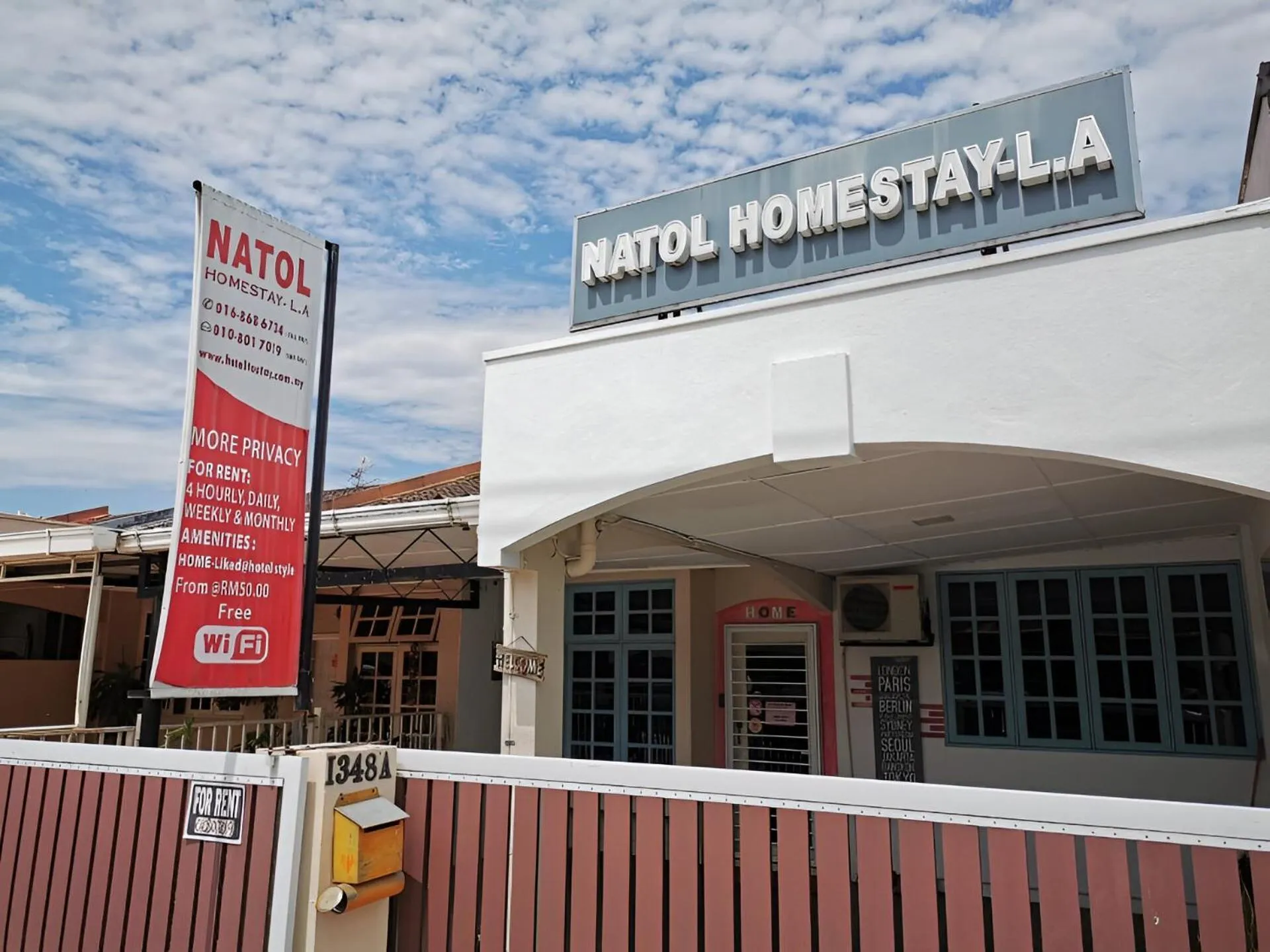 Property building in Natol Homestay - LA Tabuan Jaya