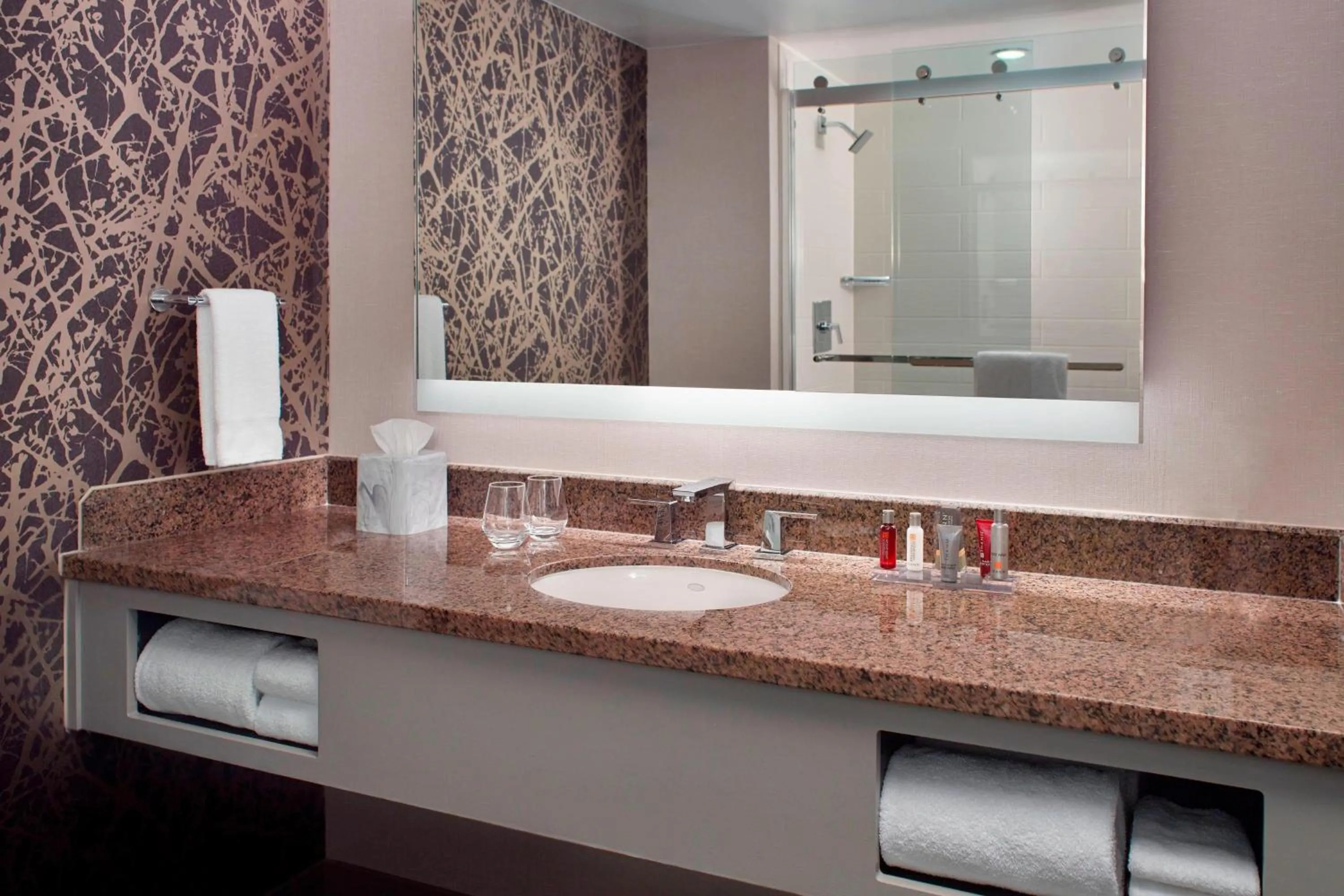 Bathroom in Raleigh Marriott City Center