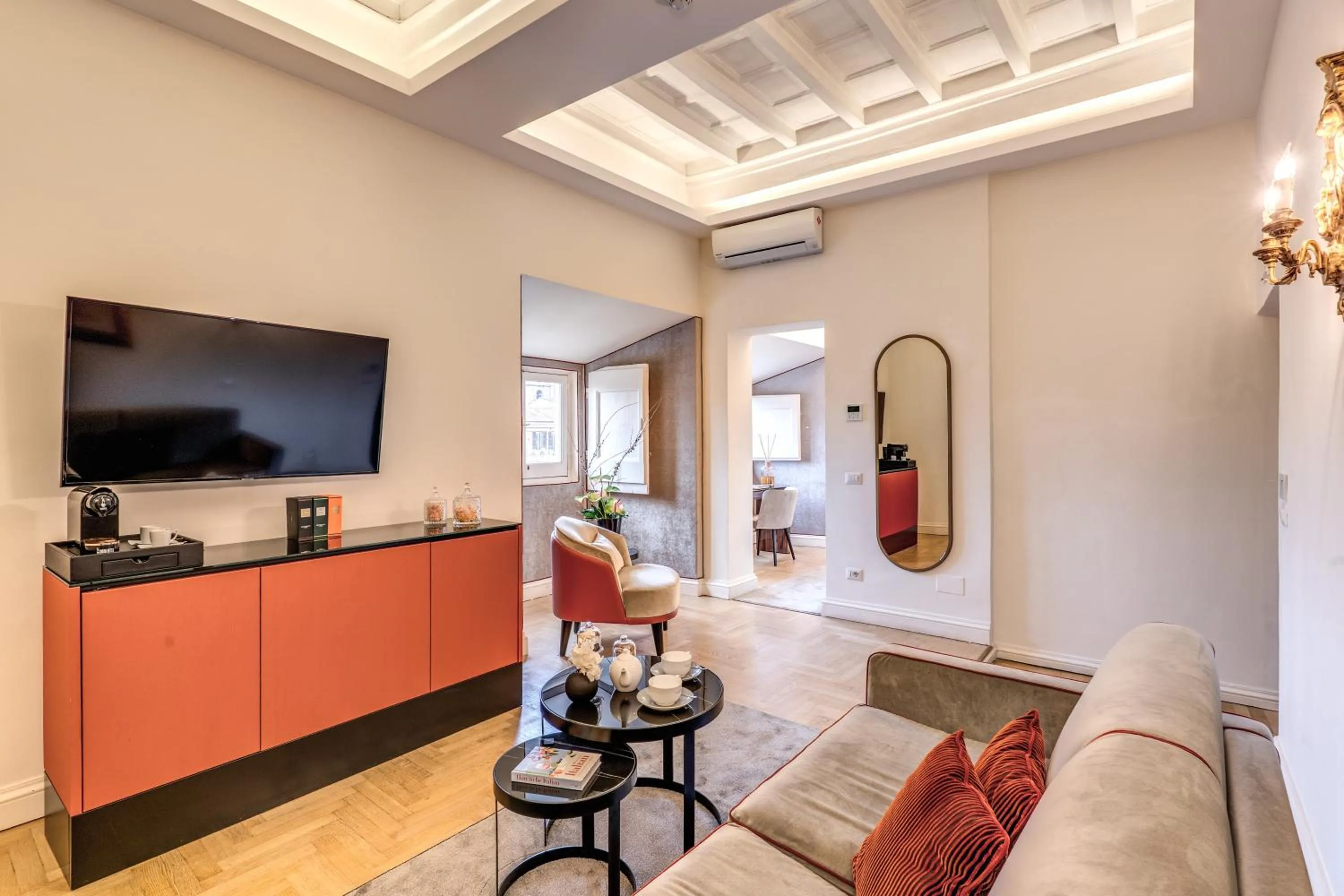 Living room in Eitch Borromini Palazzo Pamphilj