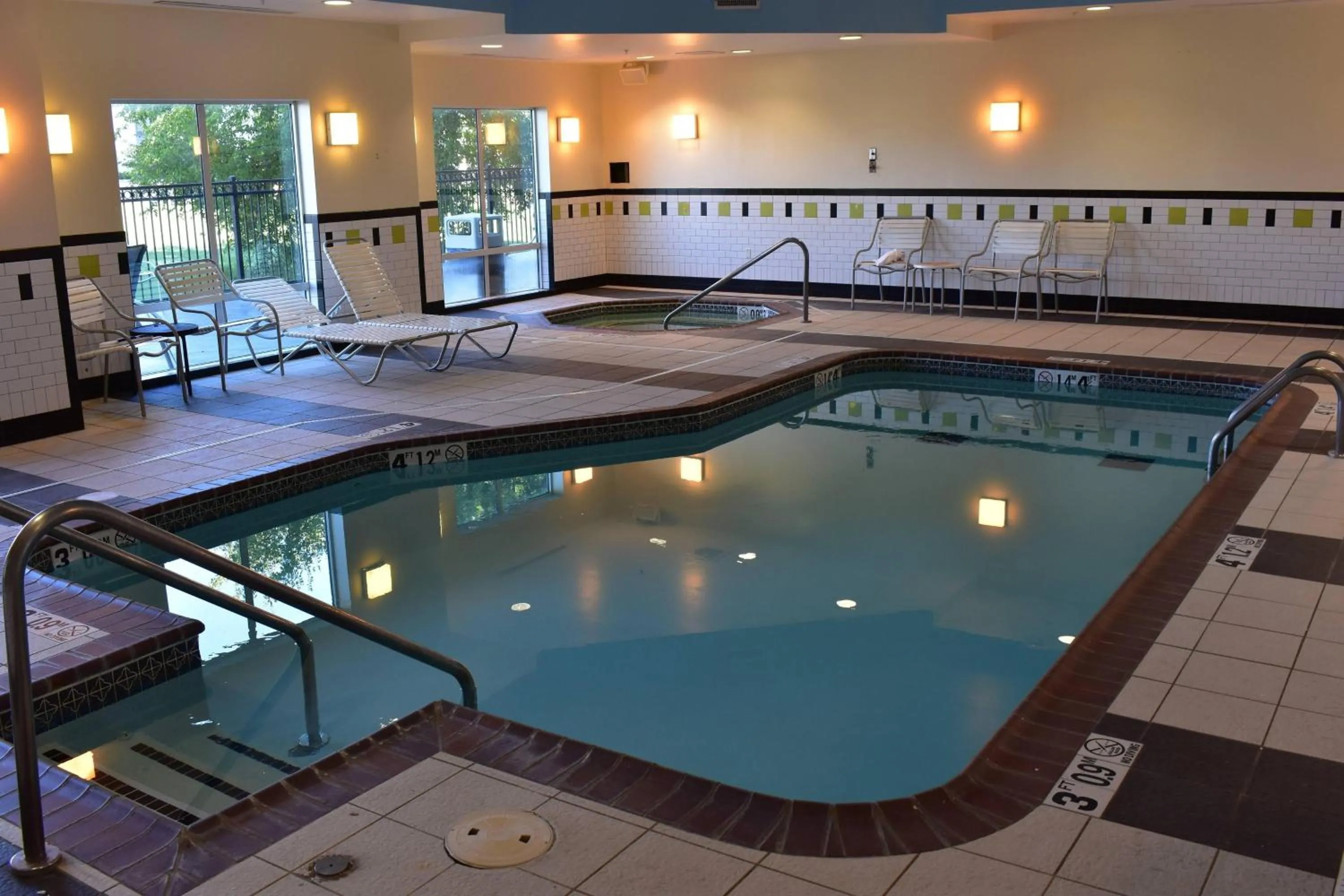 Swimming pool in Fairfield Inn and Suites by Marriott Muskogee
