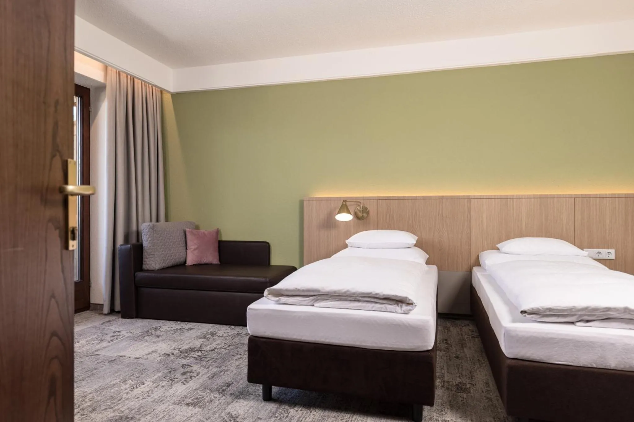 Bed in Hotel Pirchnerhof