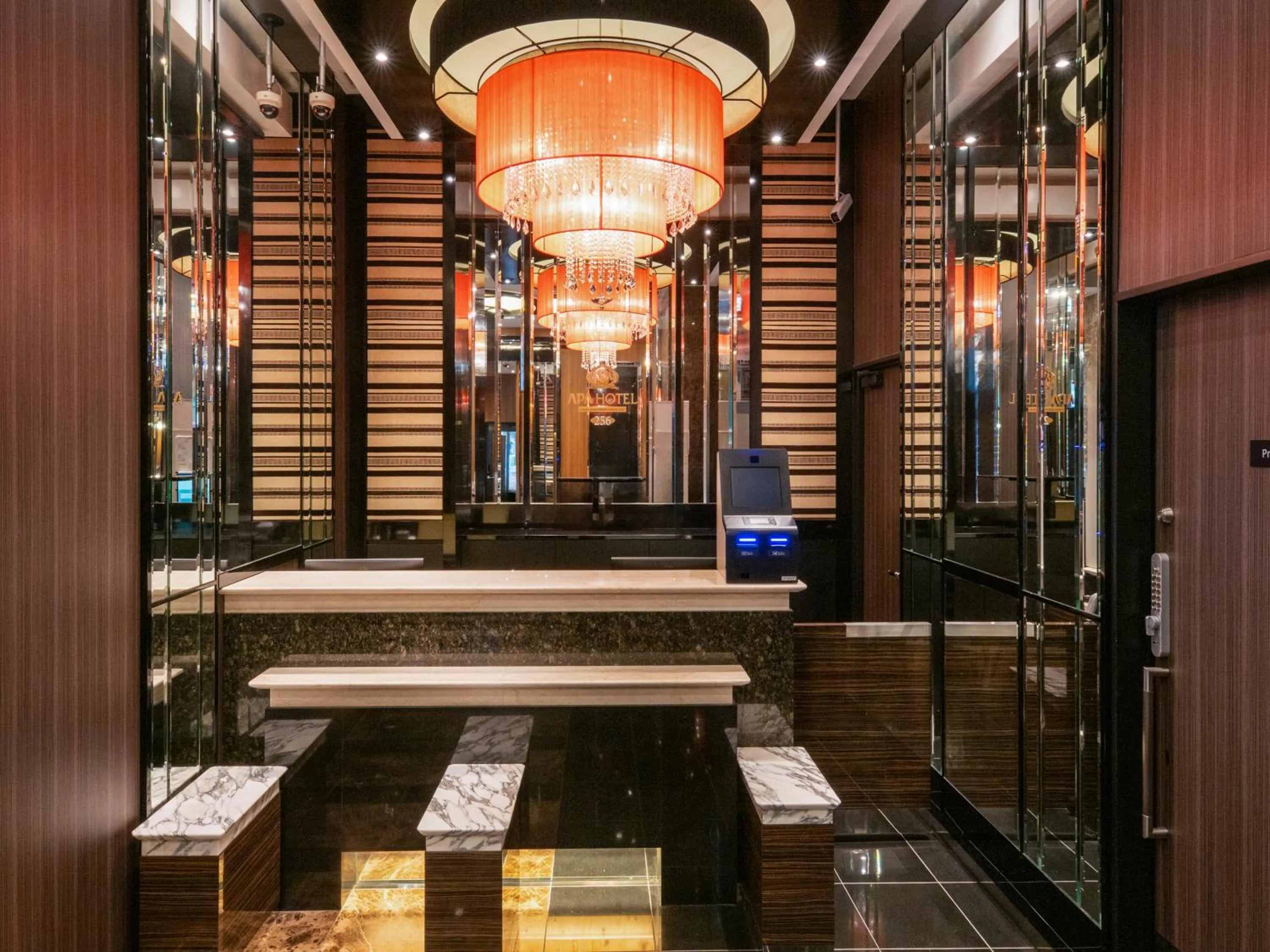 Lobby or reception in APA Hotel Ginza Shintomicho Ekimae Kita