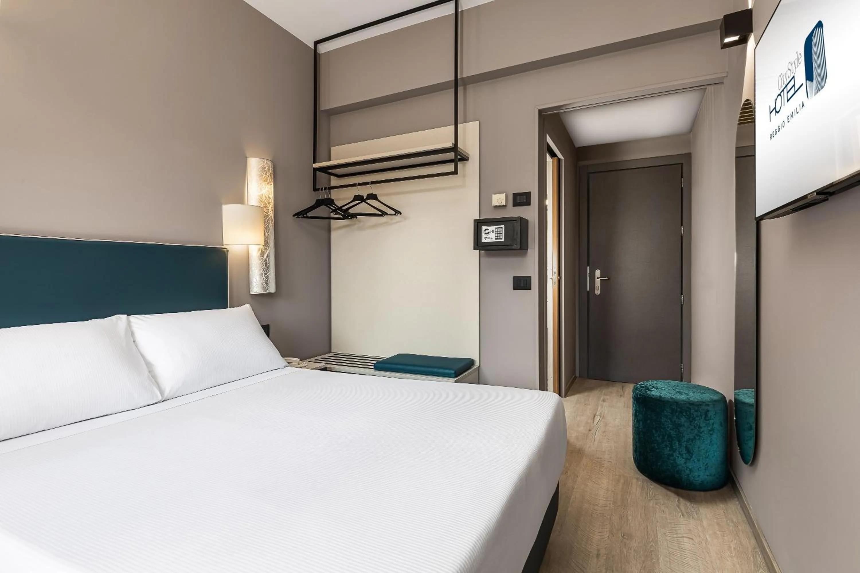 Bed in City Style Hotel Reggio Emilia