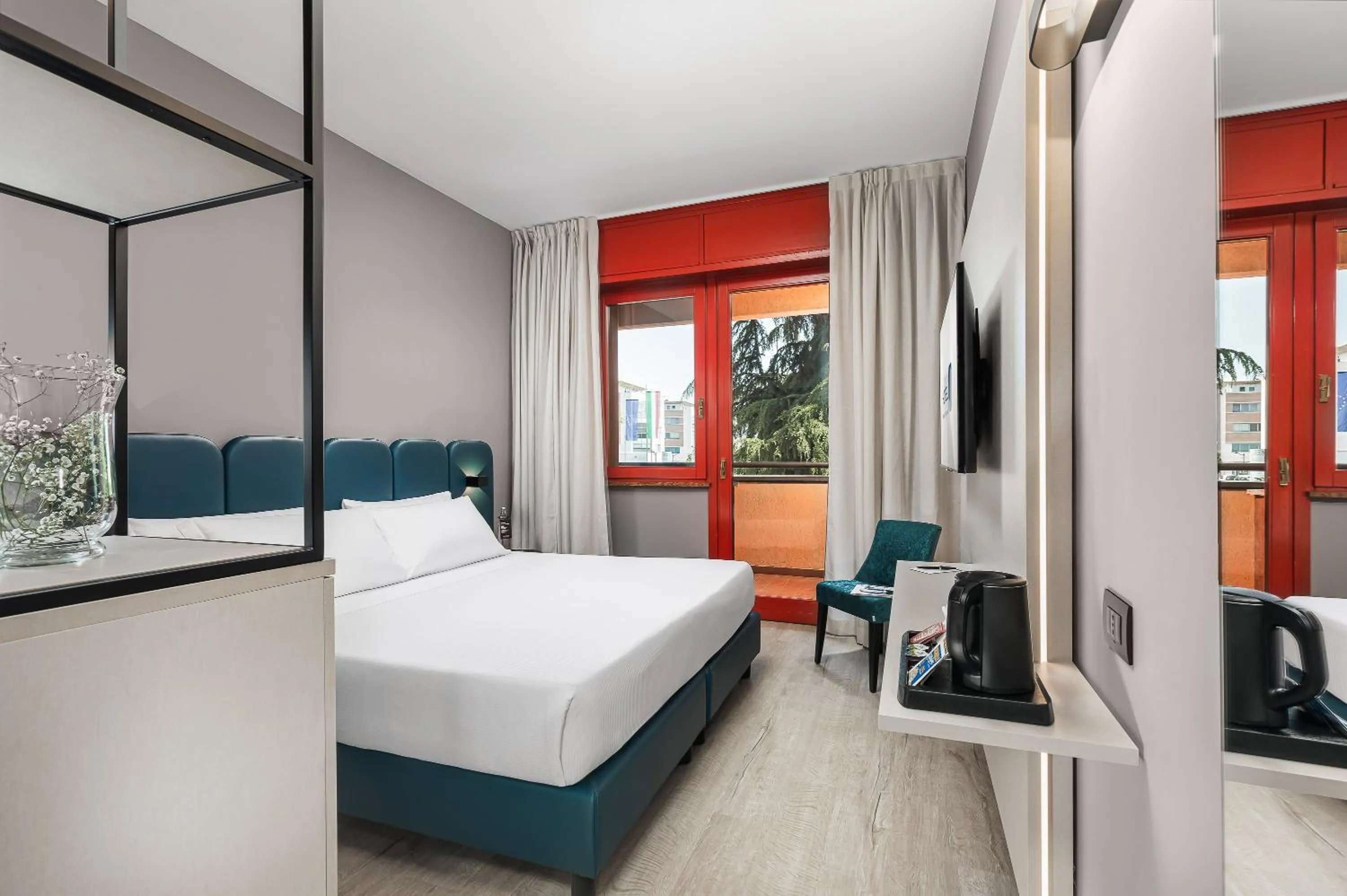 Bed in City Style Hotel Reggio Emilia