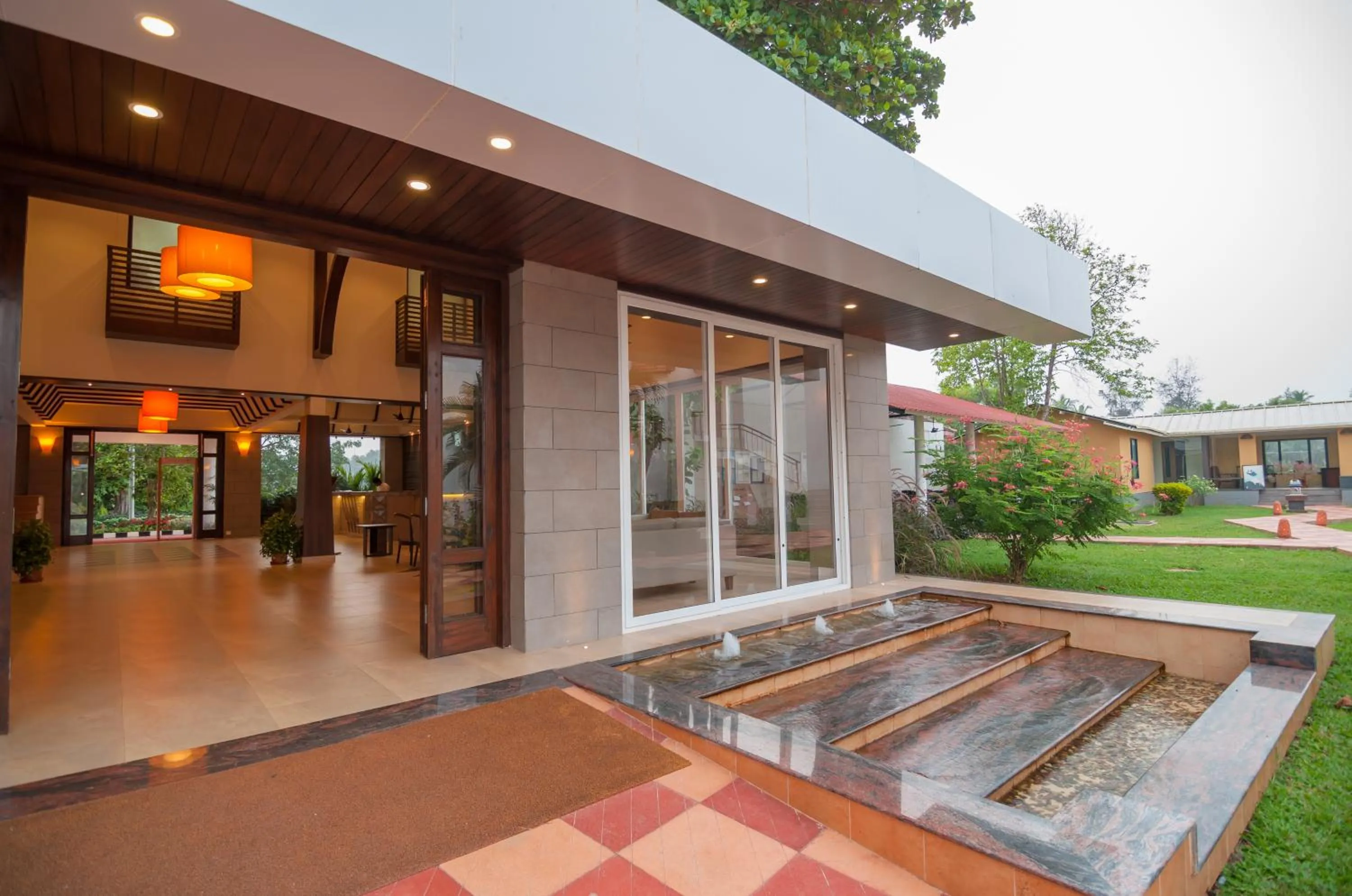 Facade/entrance in Nanu Beach Resort & Spa