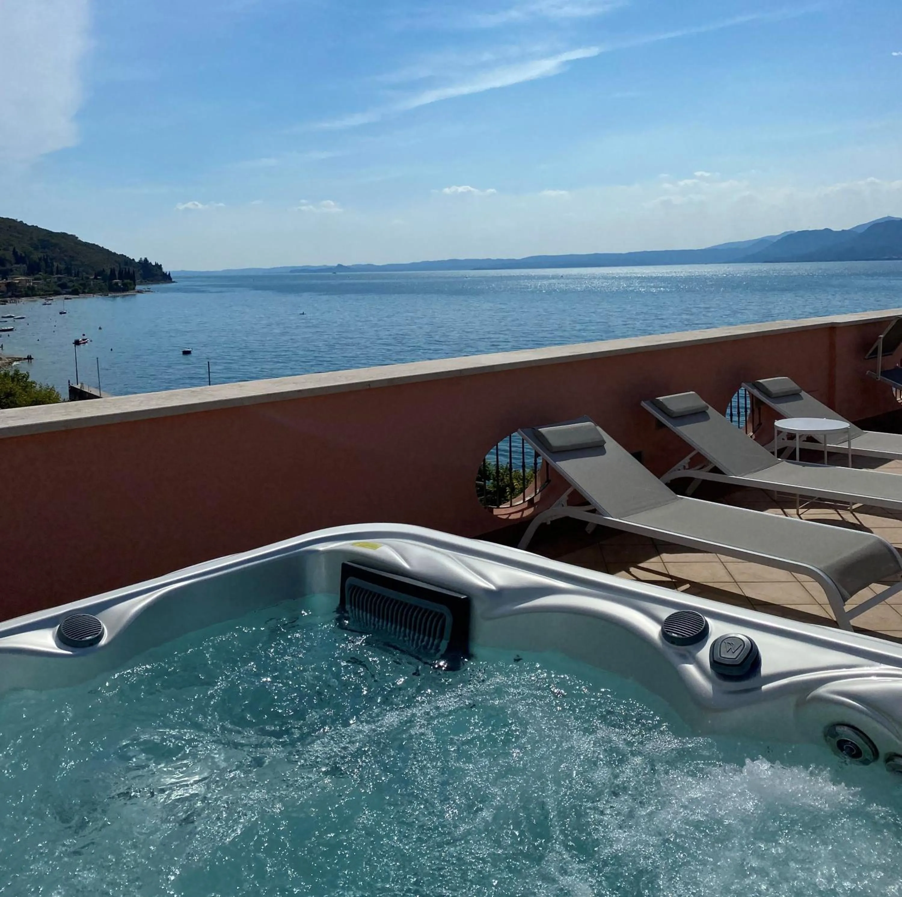 Hot Tub in Hotel Pai