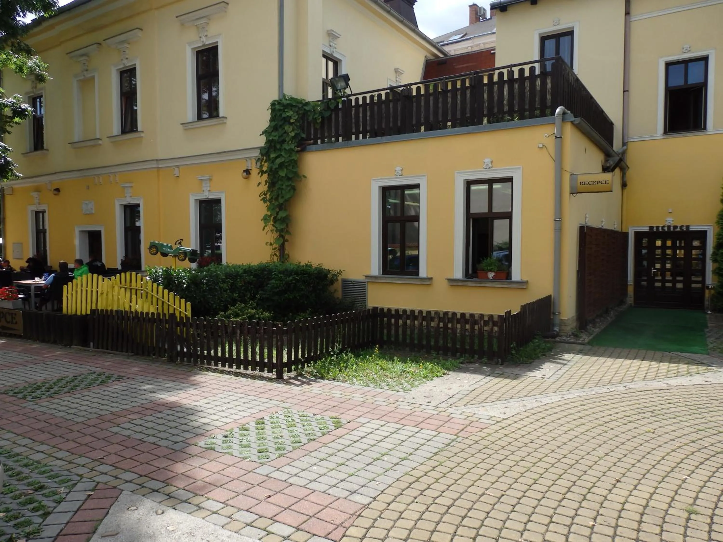Property building in Hotel Zlatý Kříž