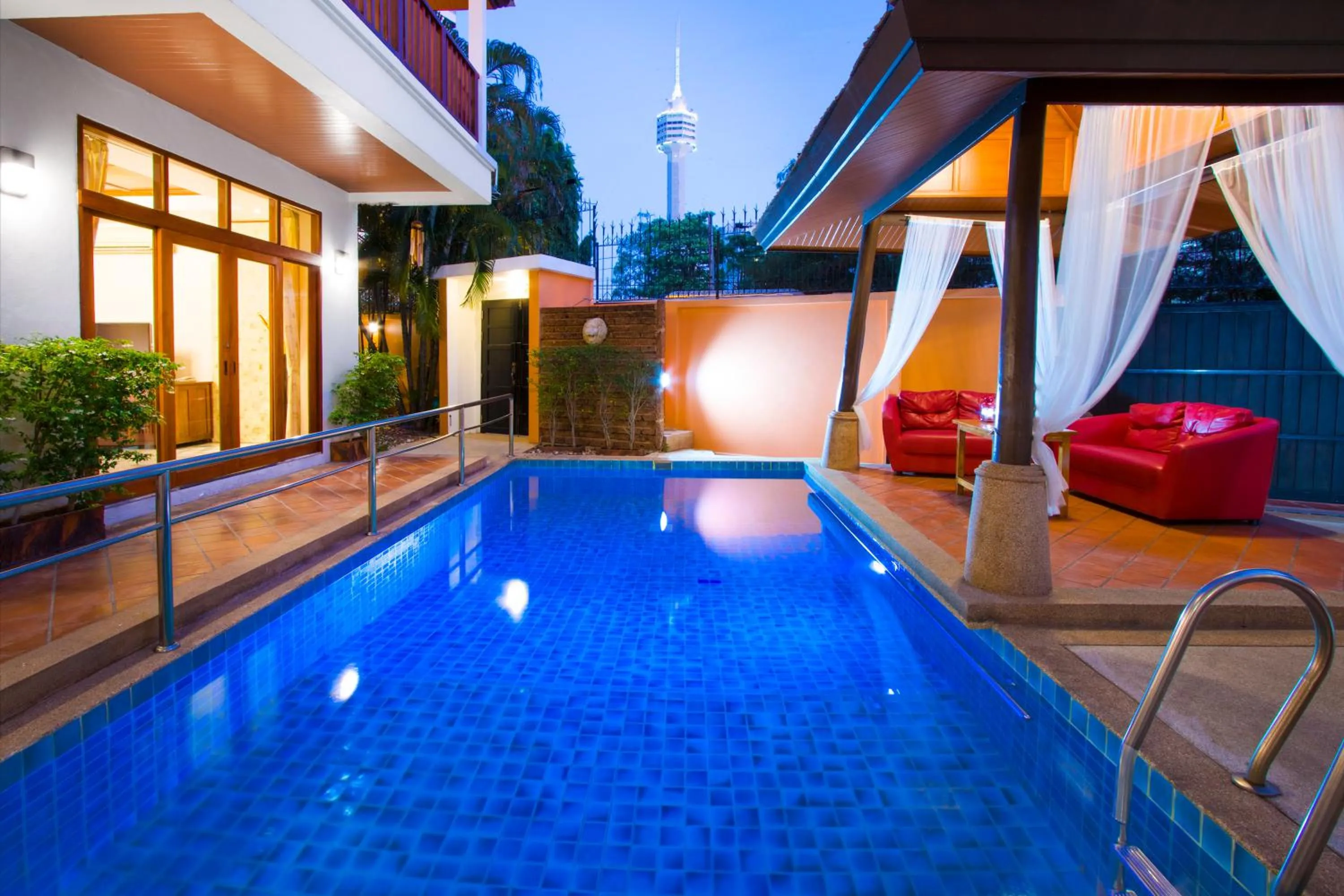 Balcony/Terrace in Sweet Villas Pattaya