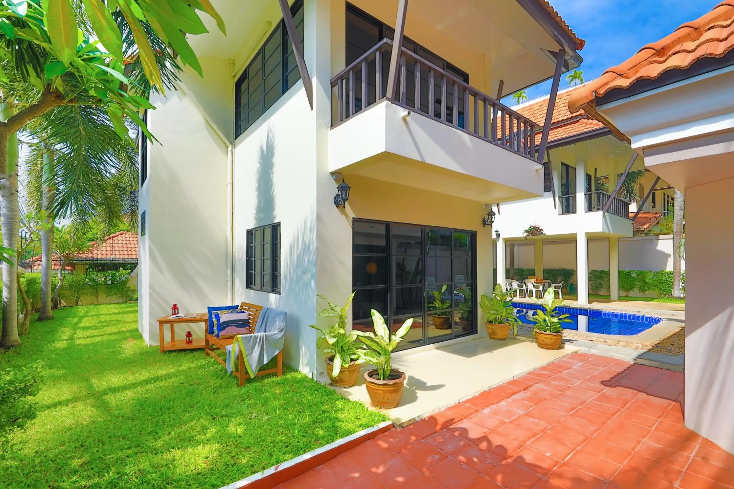 Three-Bedroom Villa with Private Pool in Sweet Villas Pattaya Three-Bedroom Villa with Private Pool in Sweet Villas Pattaya