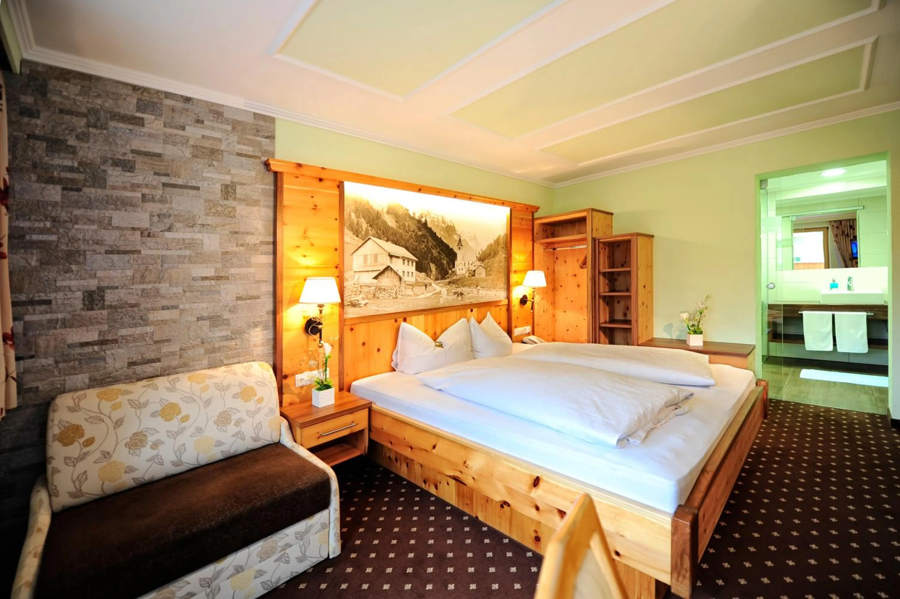 Bedroom, Bed in Alpenhof Pitztal