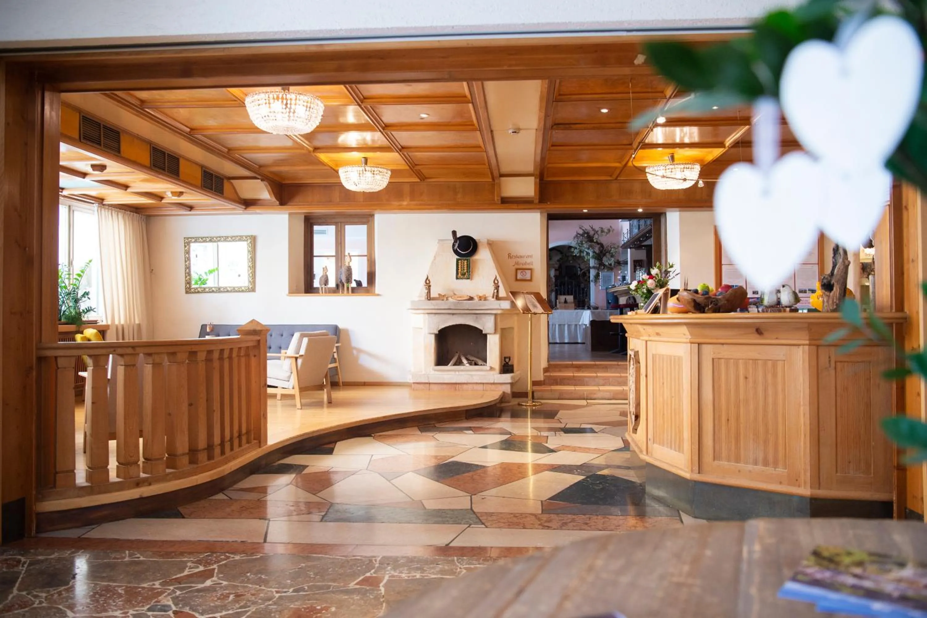 Lobby or reception in Sporthotel Radstadt