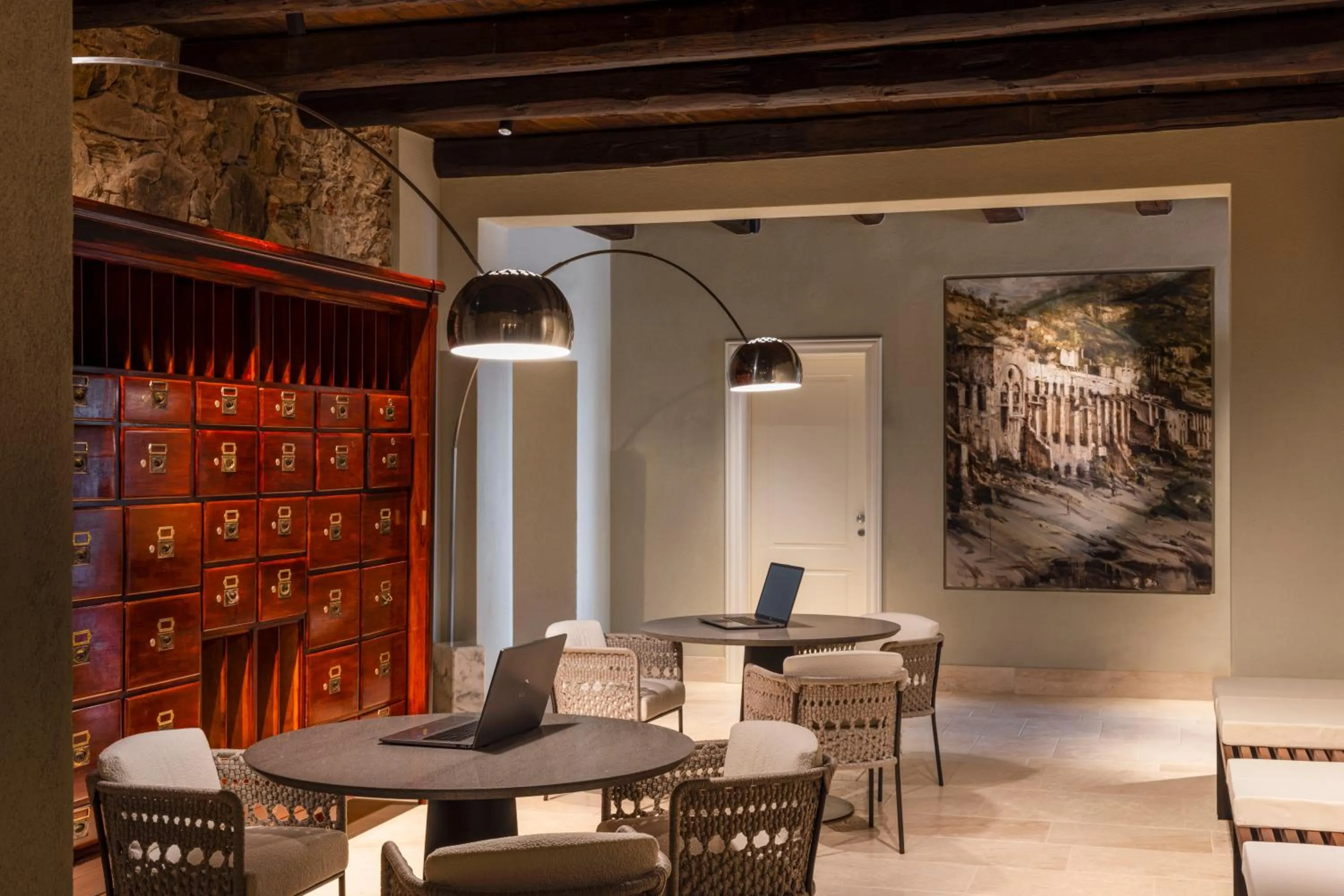 Lobby or reception in Hotel Le Dune Piscinas