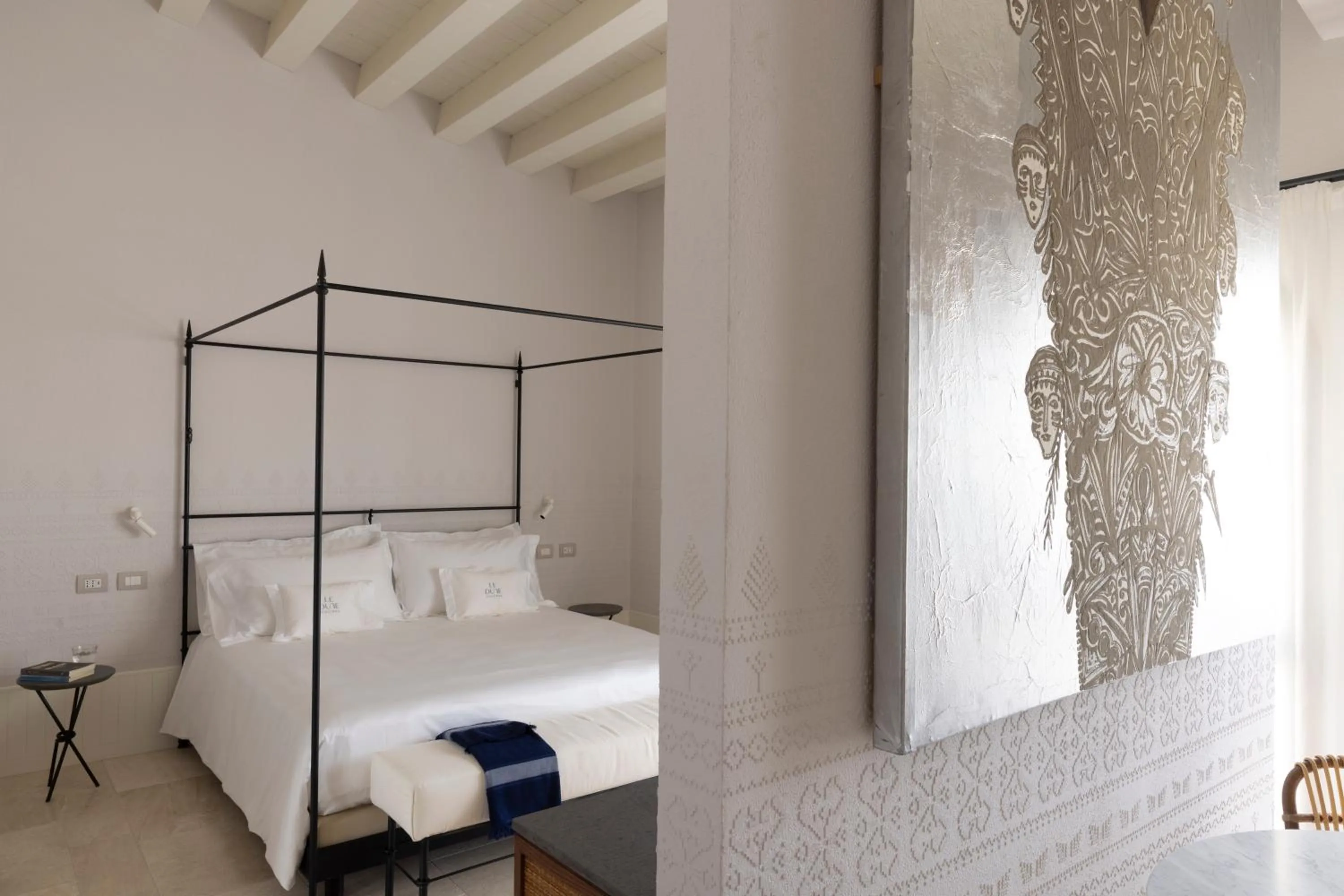 Bed in Hotel Le Dune Piscinas