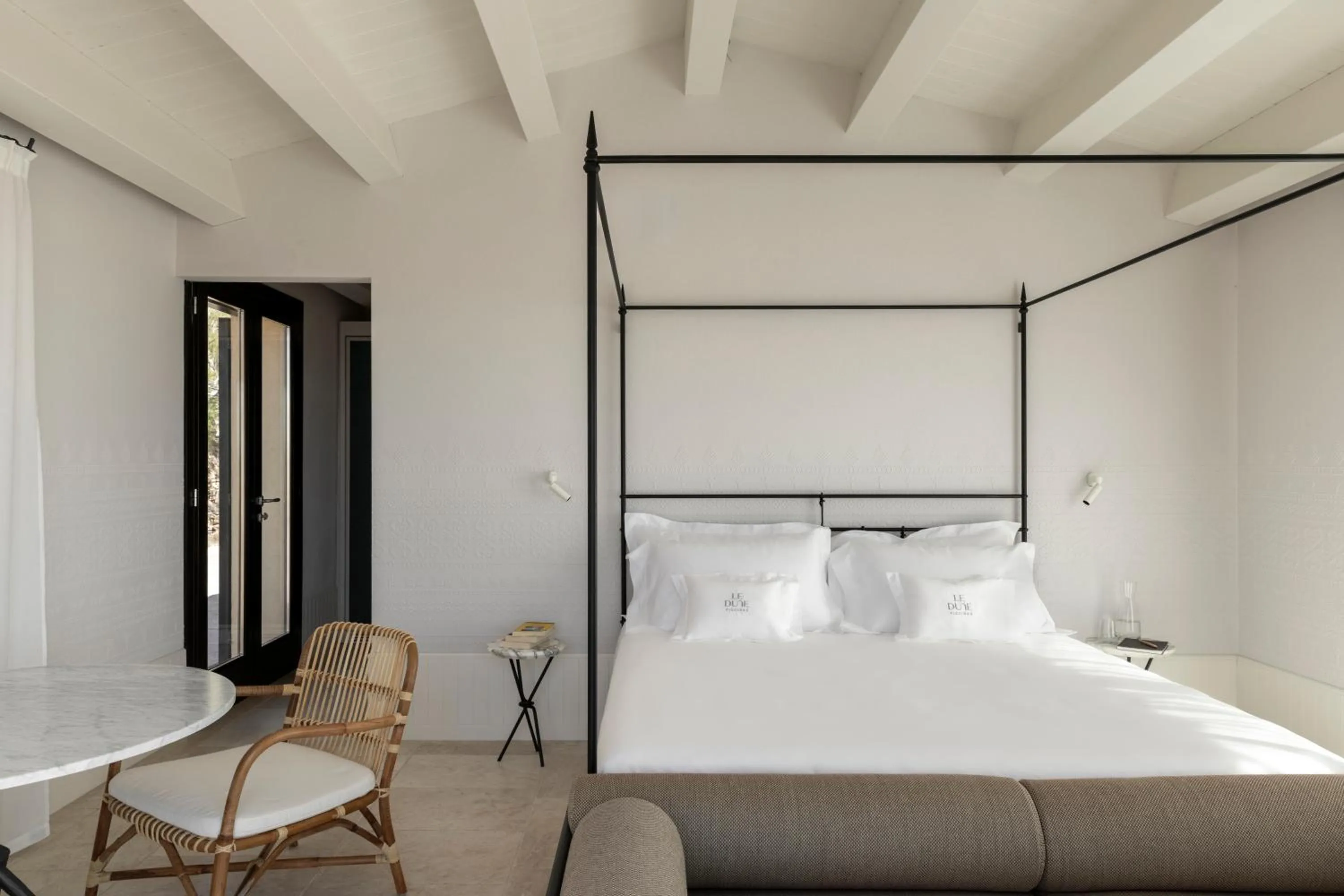 Bed in Hotel Le Dune Piscinas