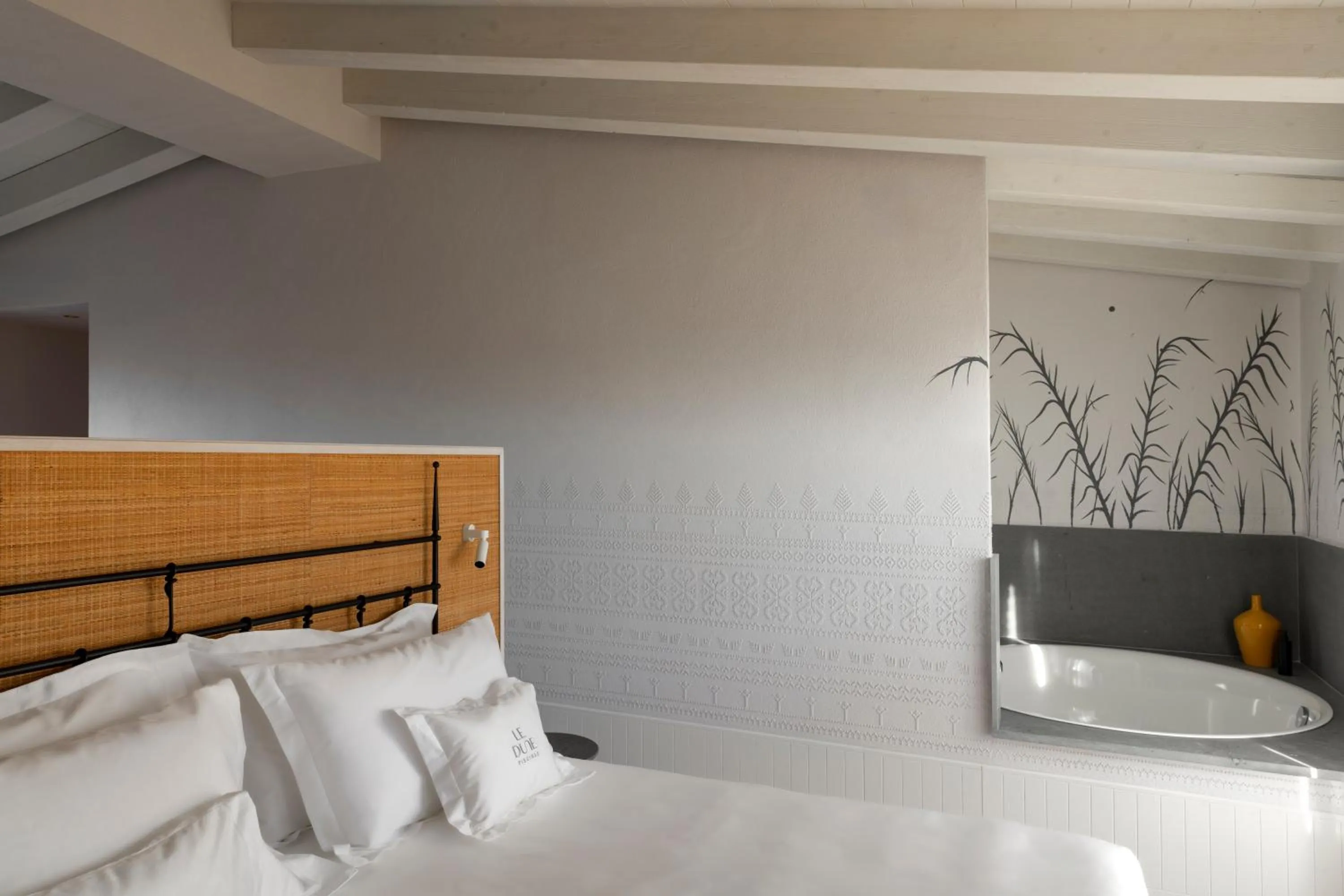 Bed in Hotel Le Dune Piscinas