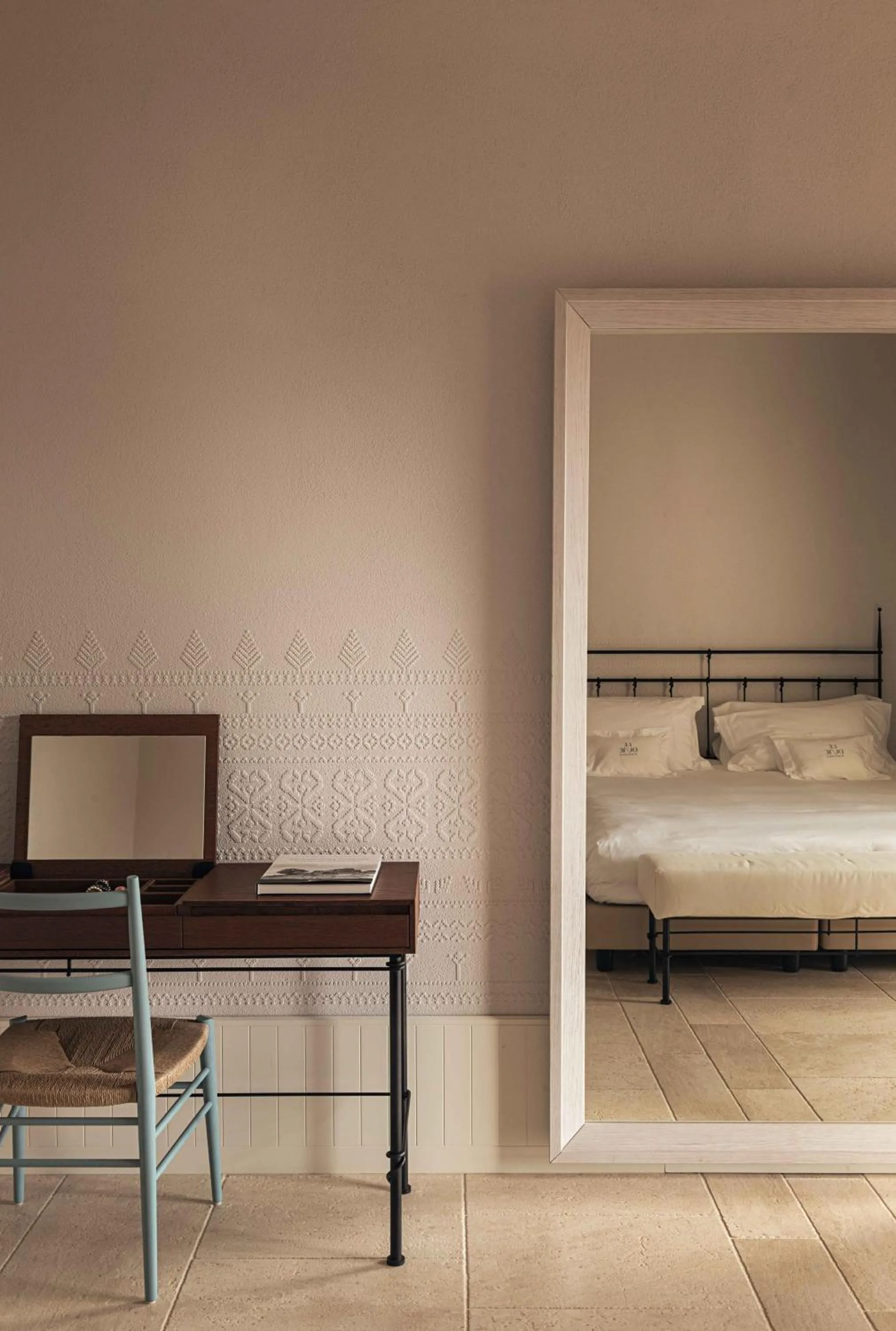 Bed in Hotel Le Dune Piscinas