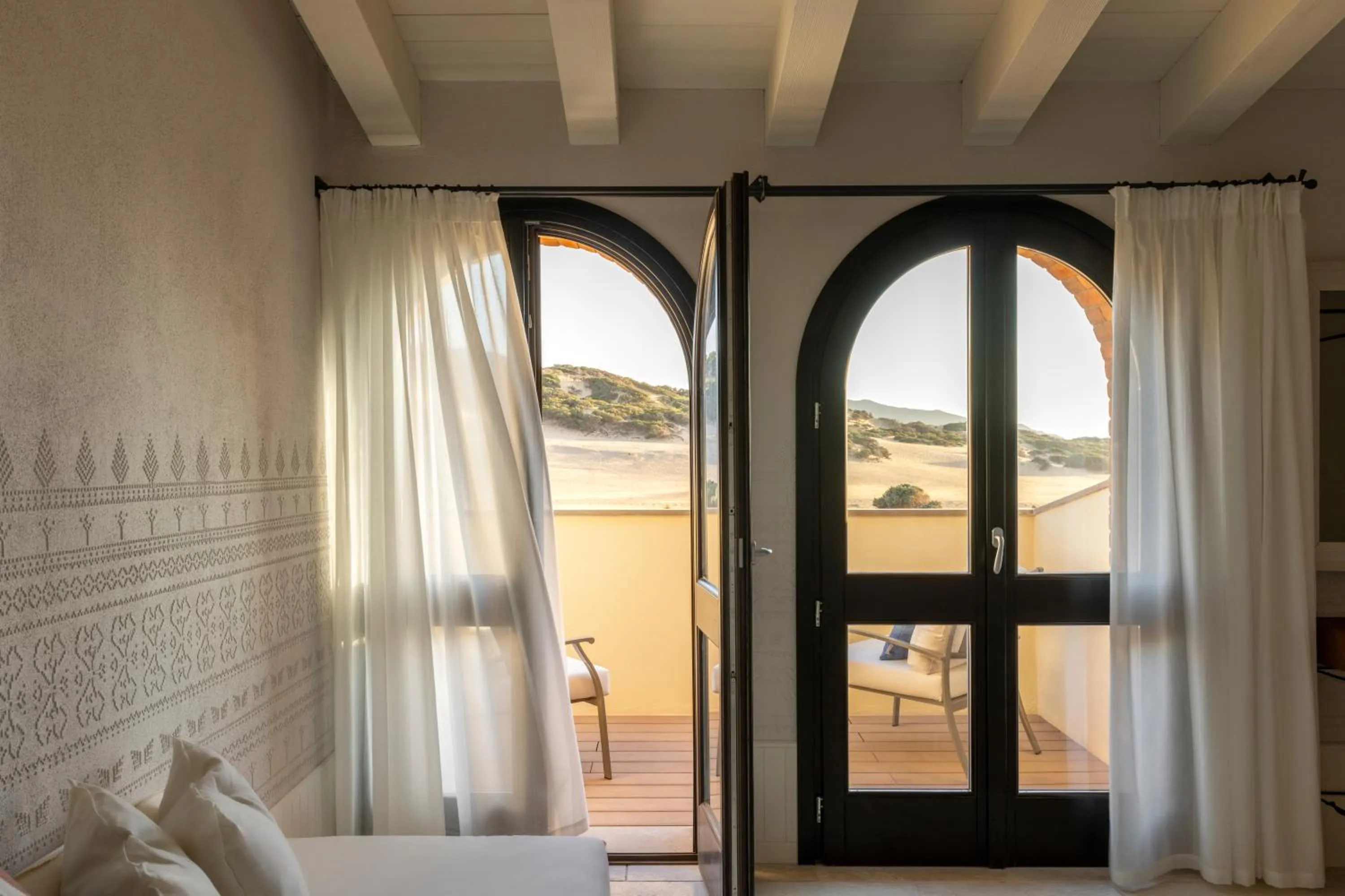 Natural landscape, Bed in Hotel Le Dune Piscinas