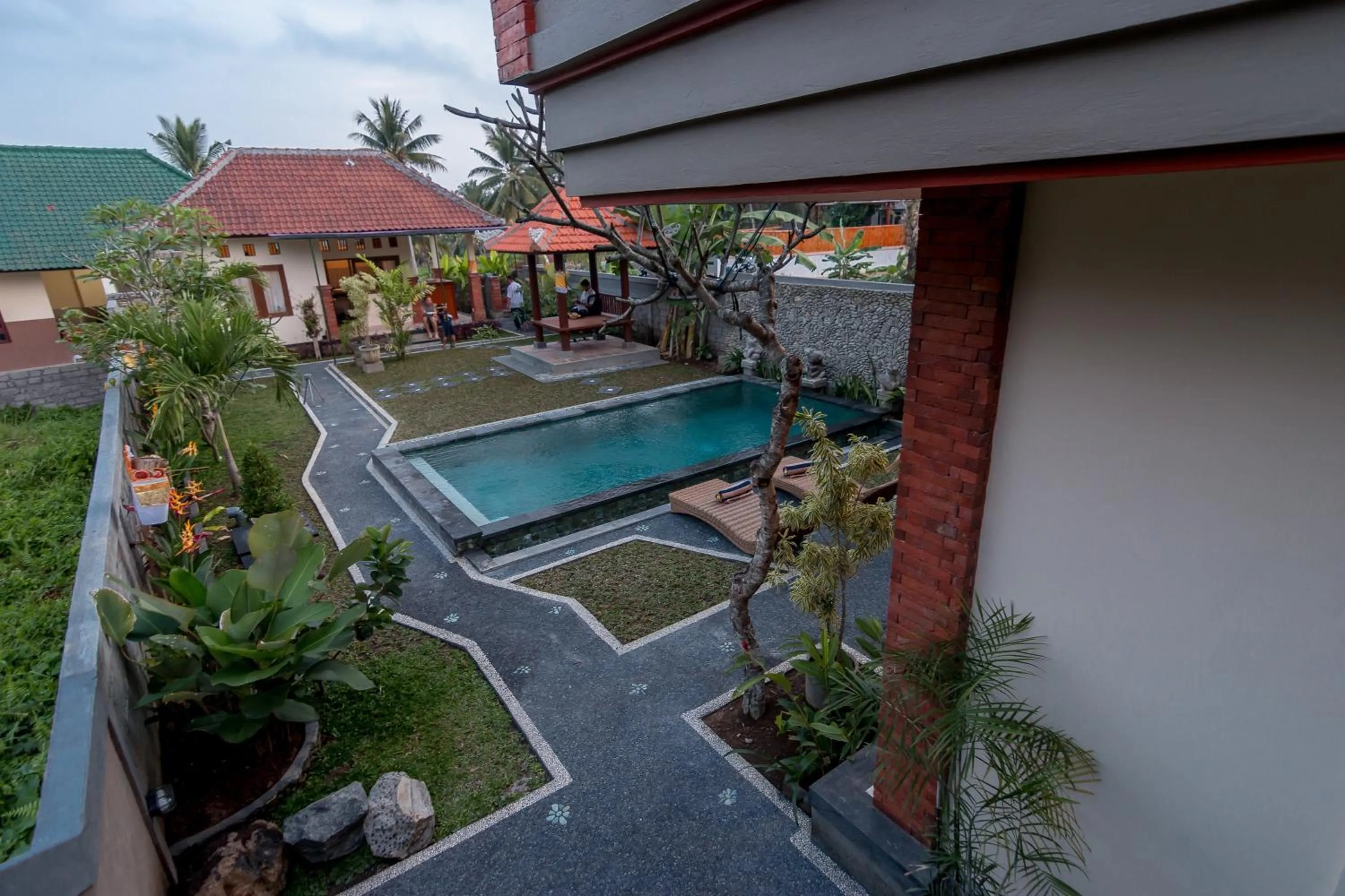 Garden in Umah Dangin Guest House