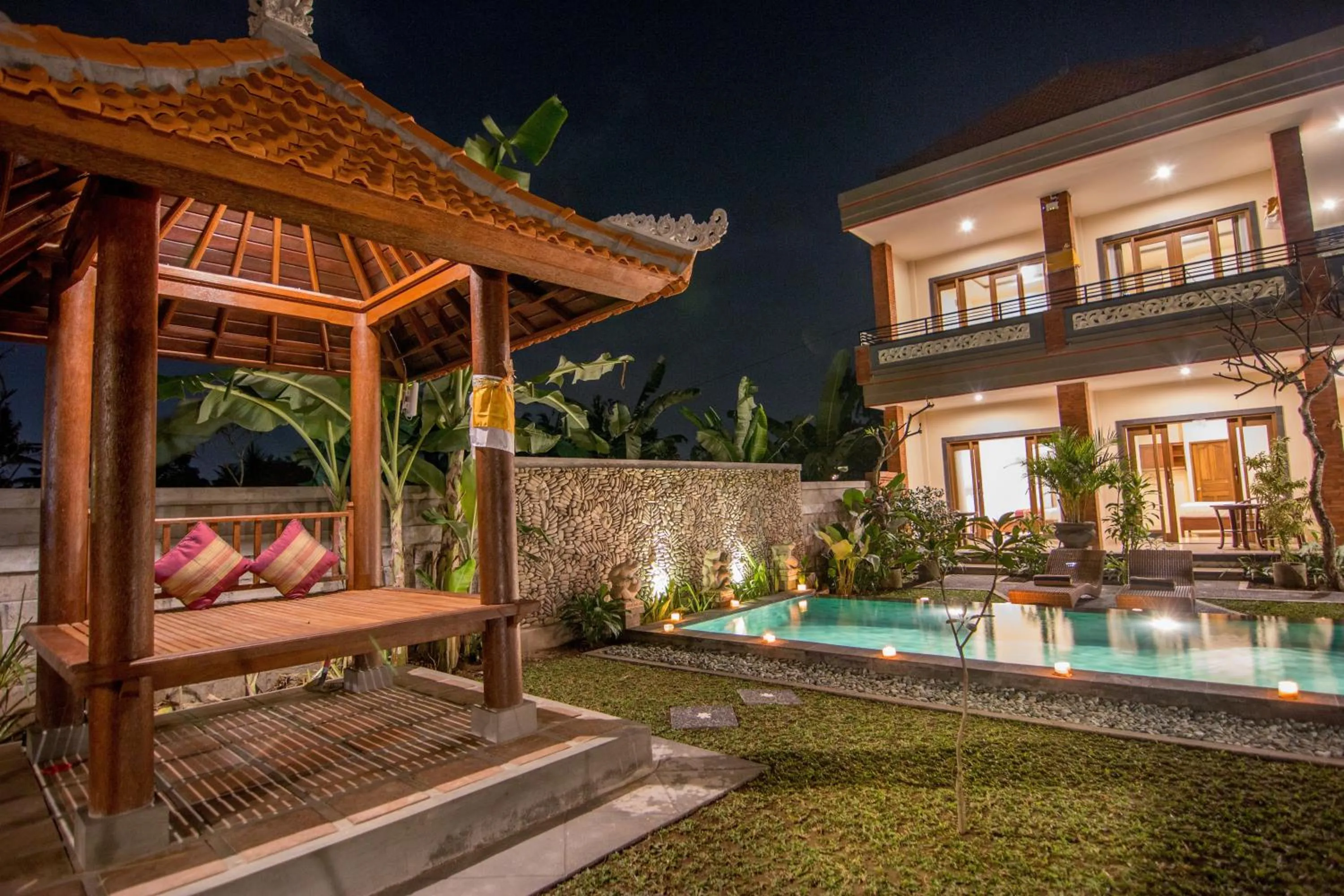 Living room in Umah Dangin Guest House