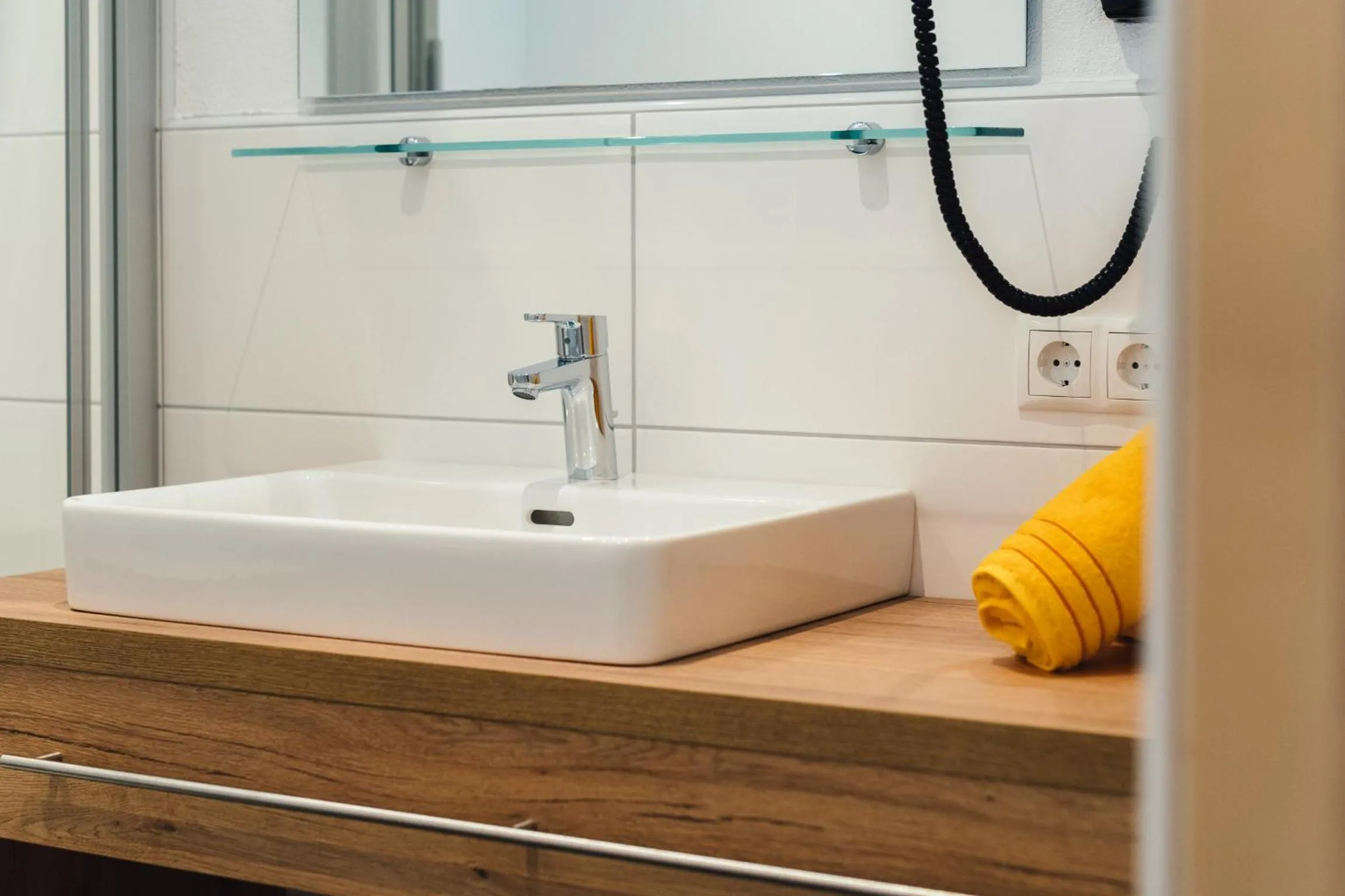 Bathroom in Nowders Apartments