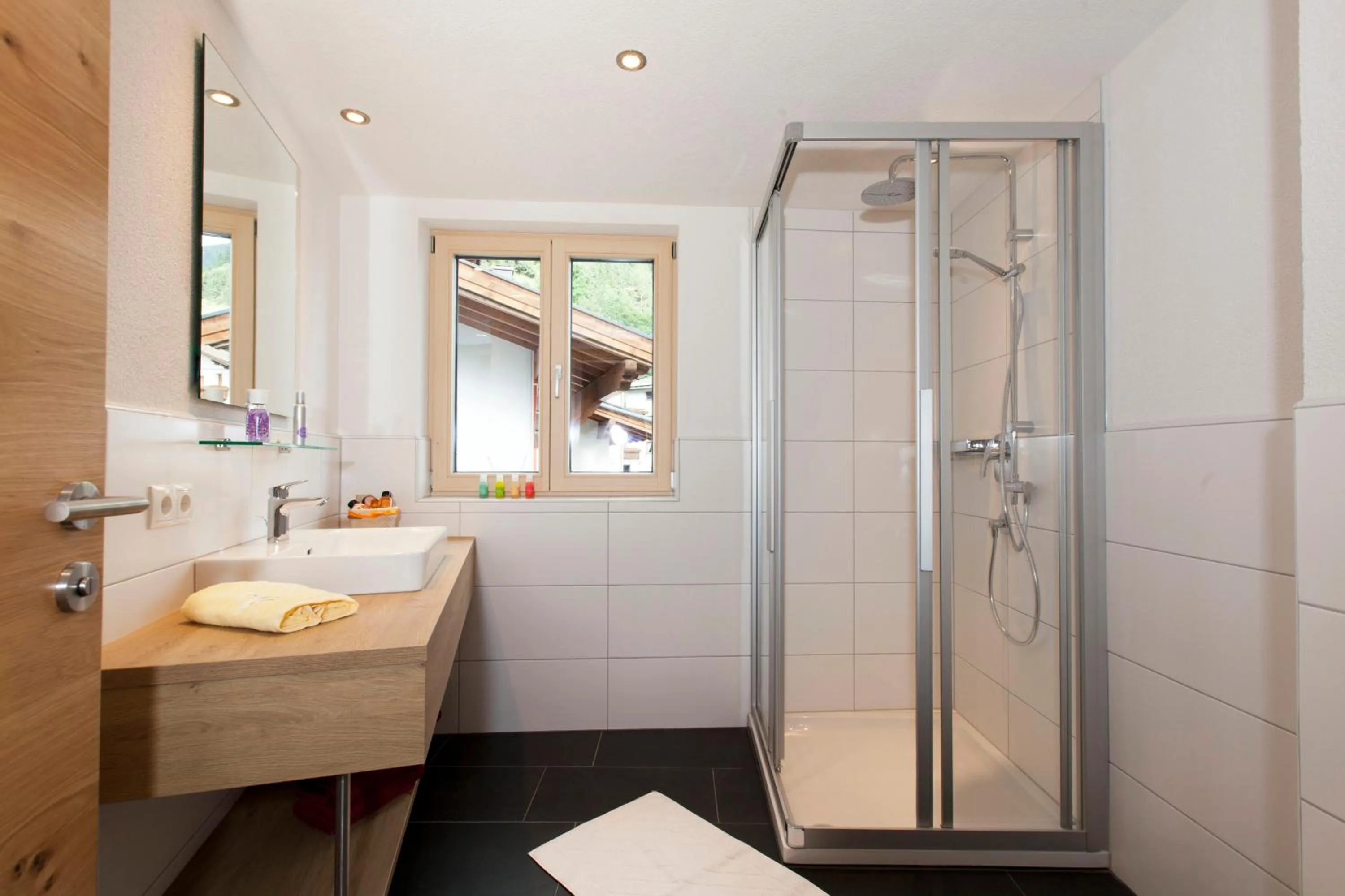 Bathroom in Nowders Apartments