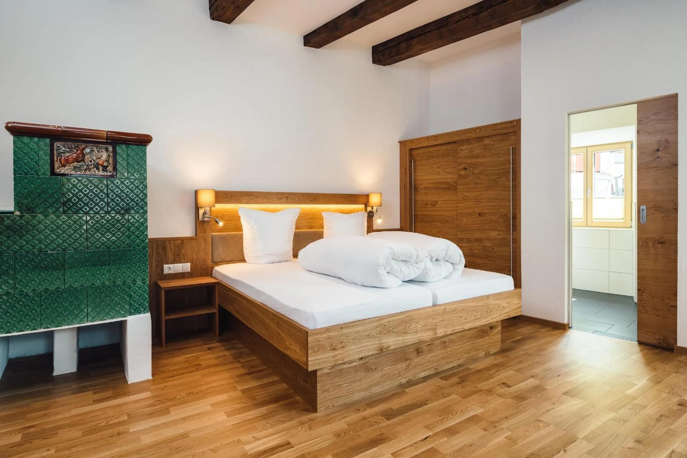 Bed in Nowders Apartments