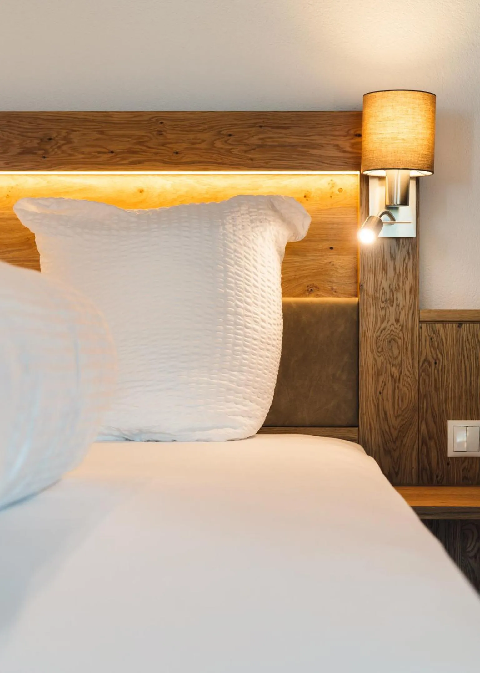 Bed in Nowders Apartments