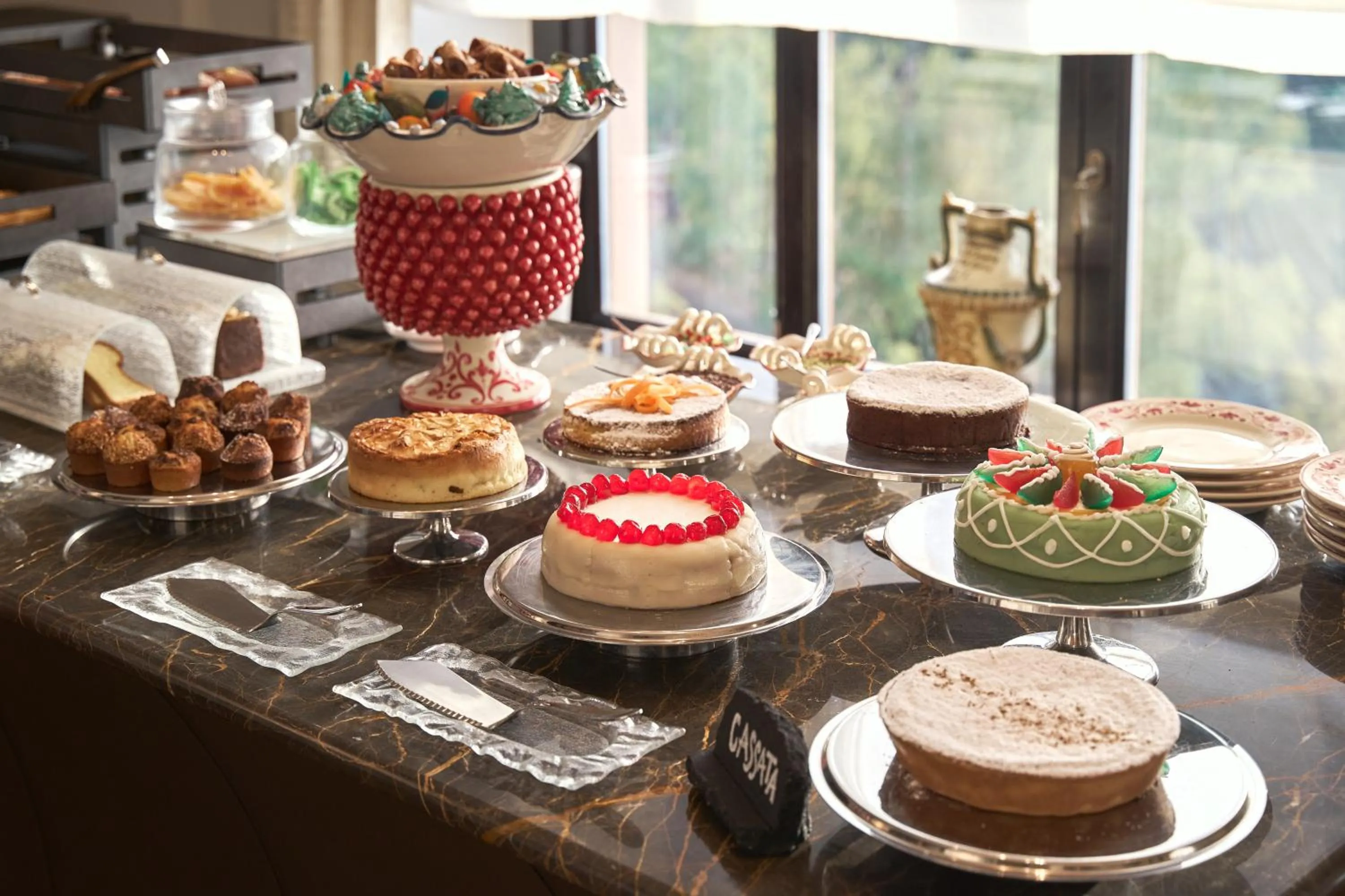 Breakfast in San Domenico Palace, Taormina, A Four Seasons Hotel