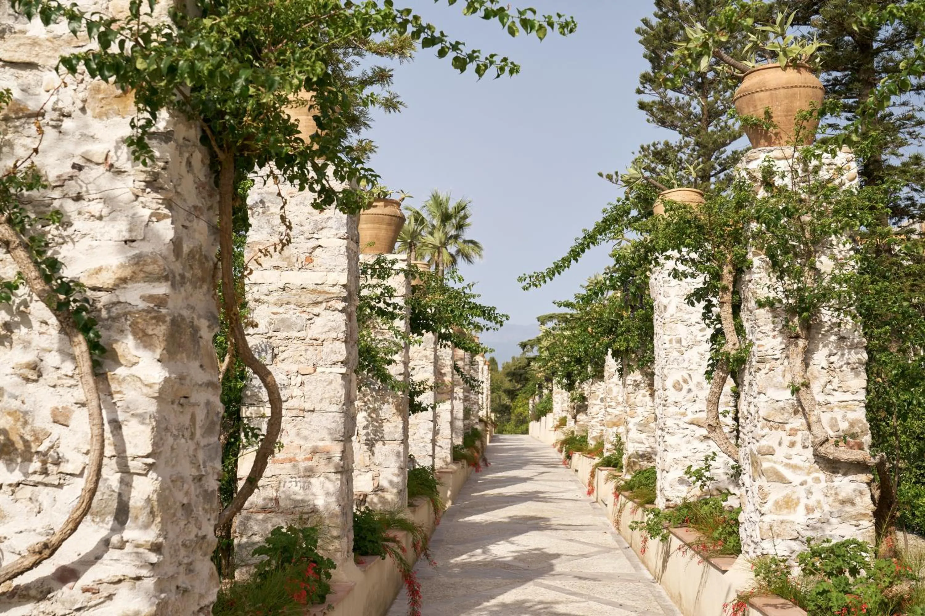 Garden in San Domenico Palace, Taormina, A Four Seasons Hotel