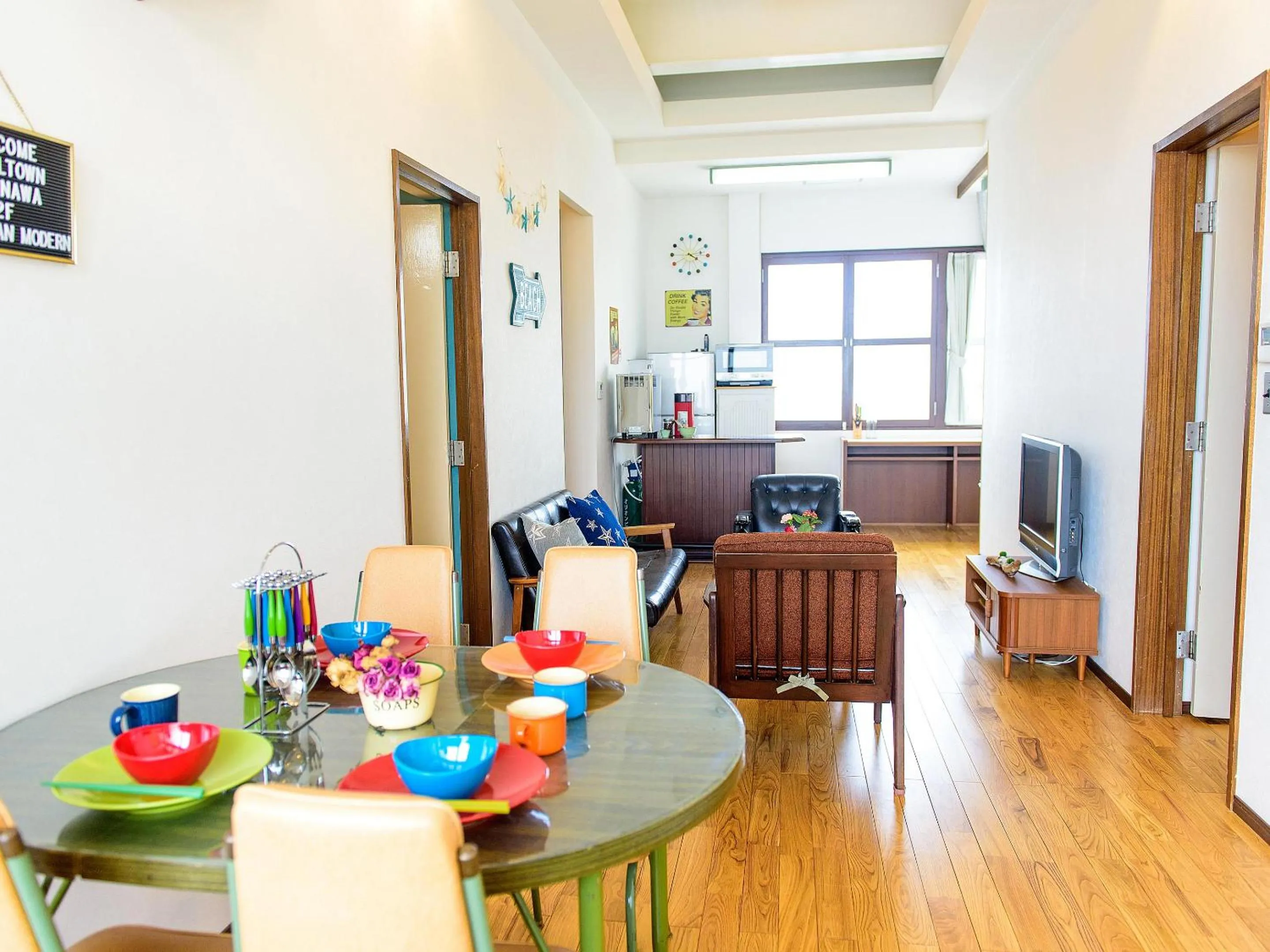 Living room in El Sol Town Okinawa