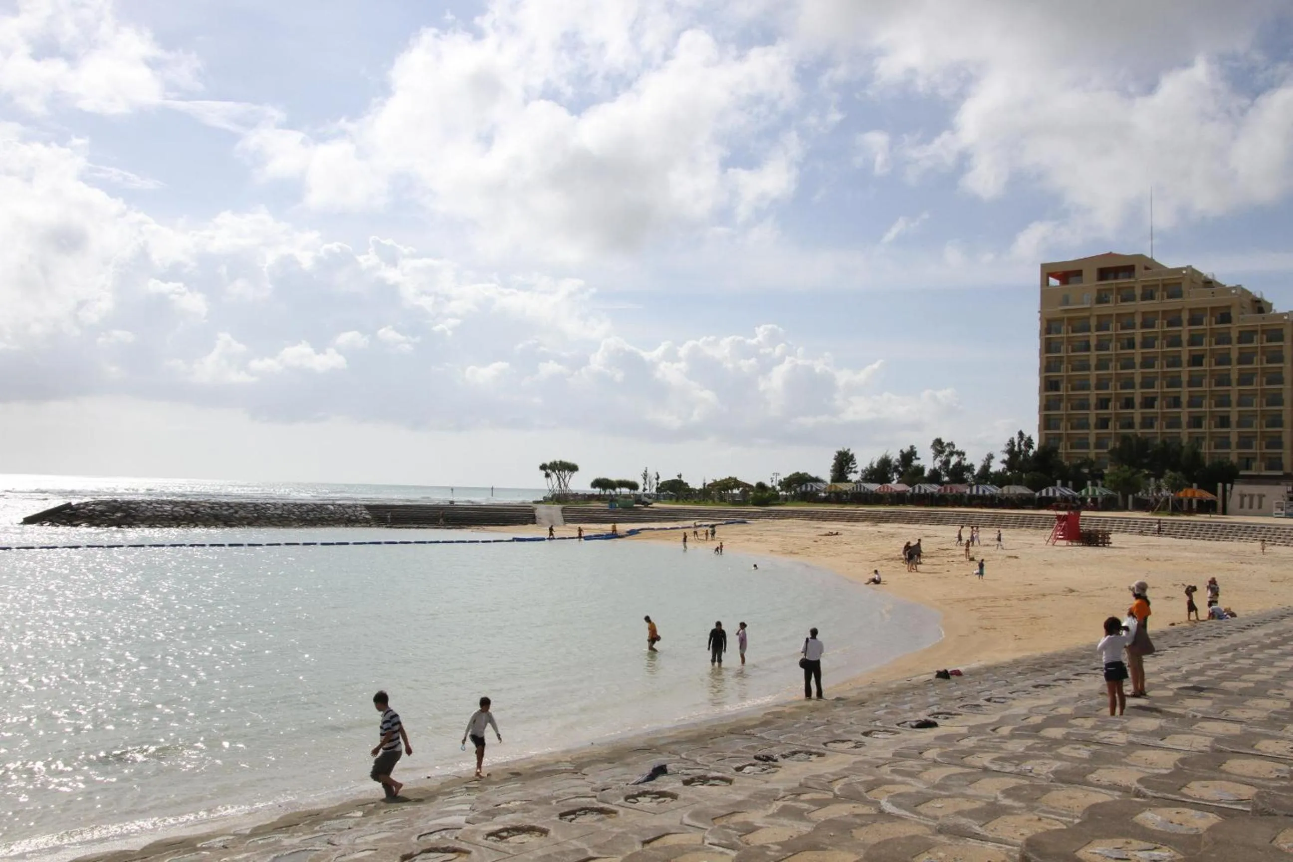 Beach in El Sol Town Okinawa