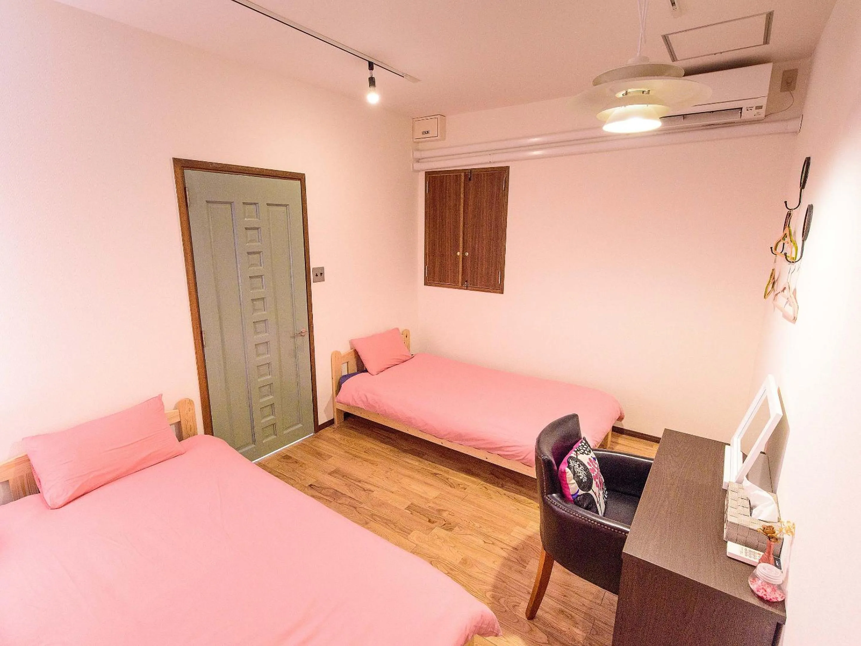 Bedroom, Bed in El Sol Town Okinawa