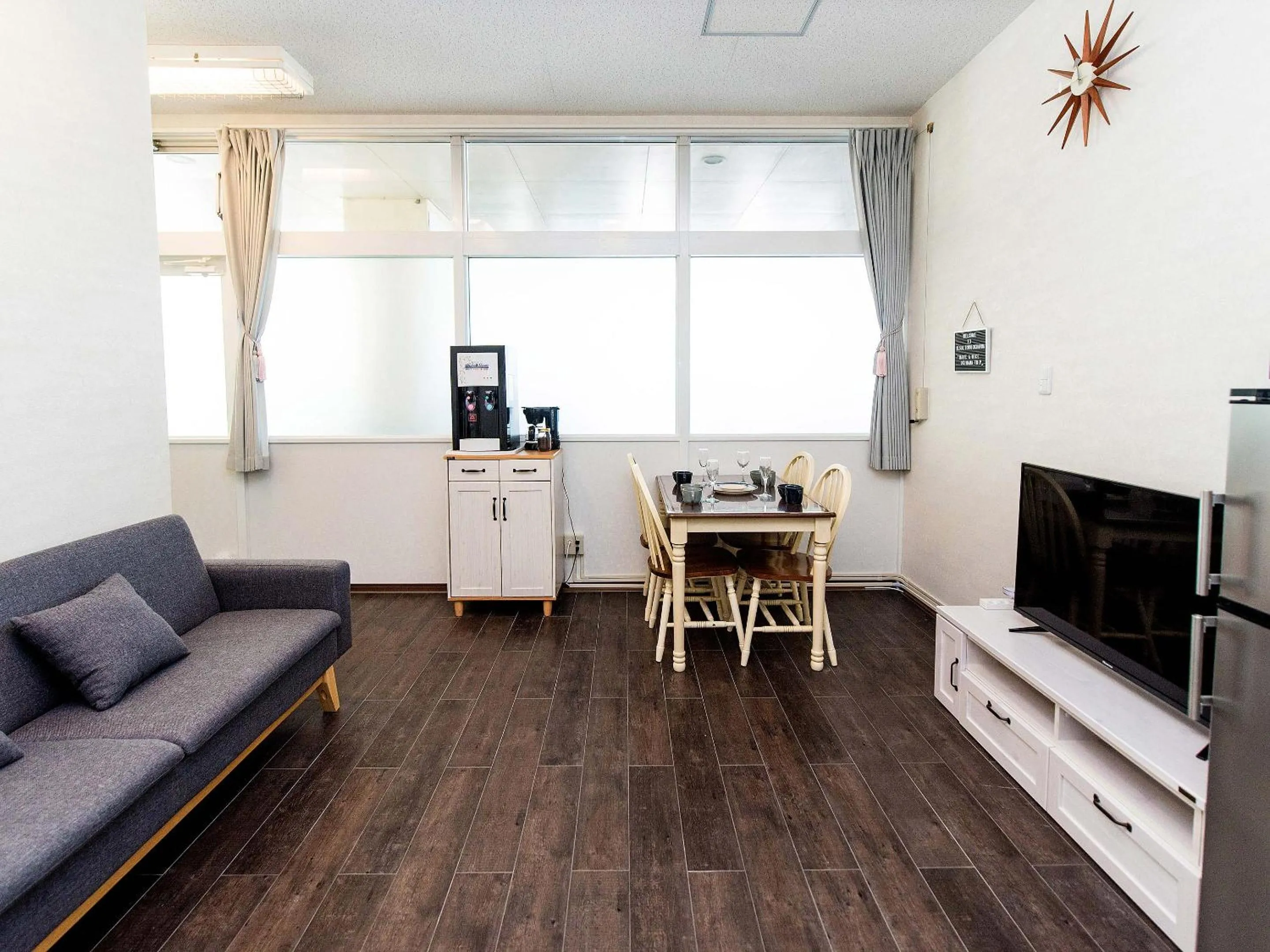 Living room in El Sol Town Okinawa