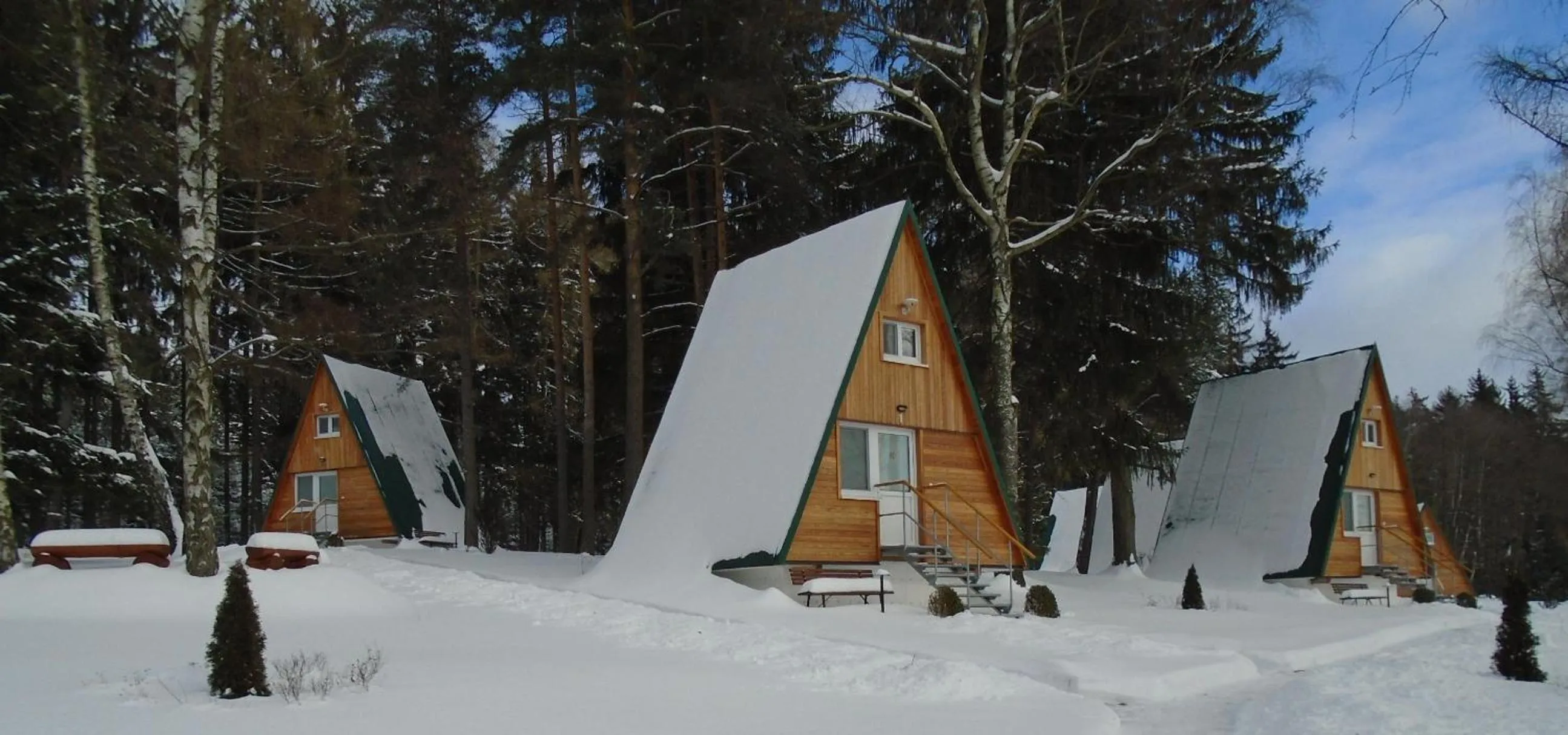 Winter in Chatky Sázava