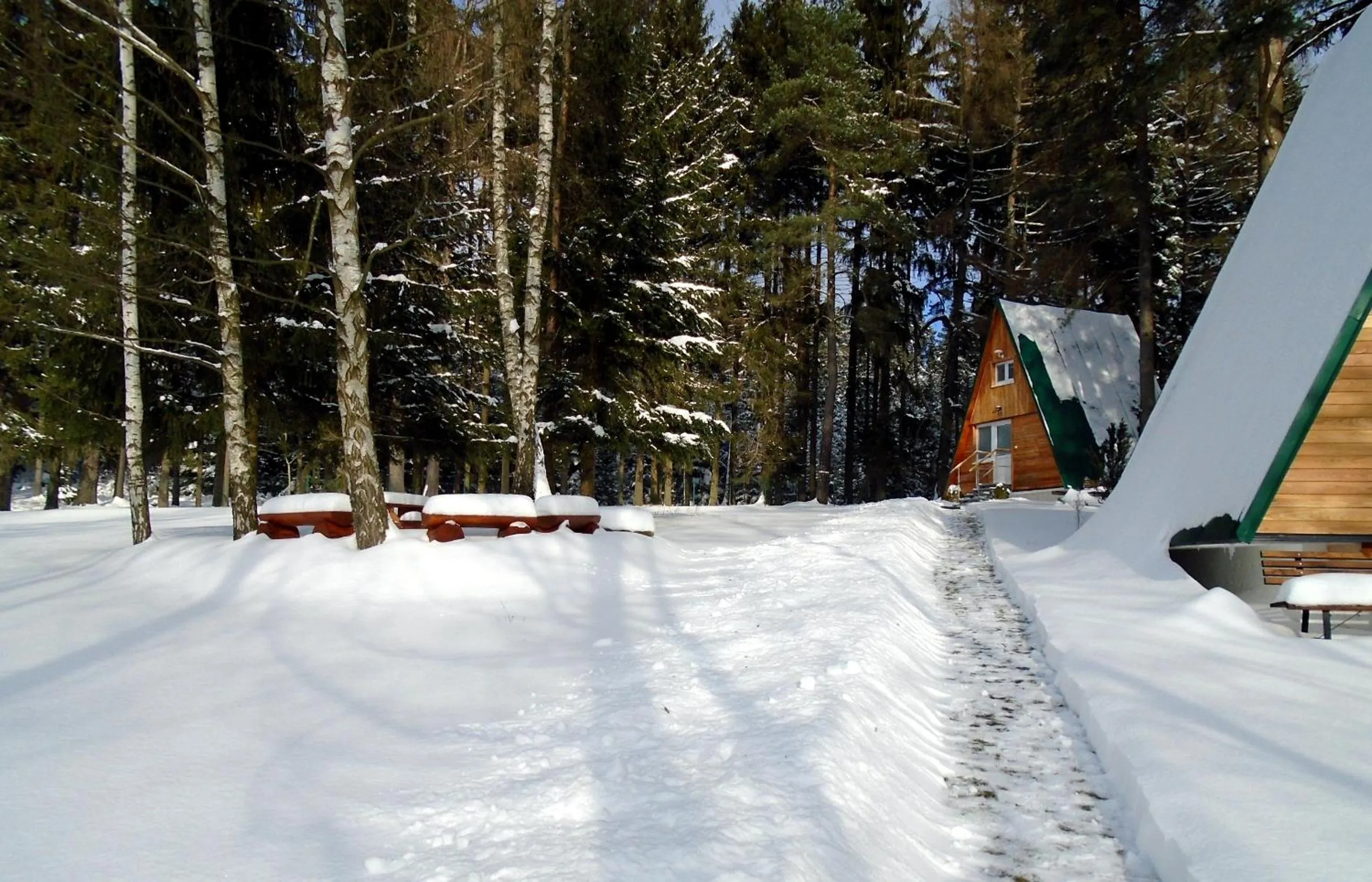 Winter in Chatky Sázava