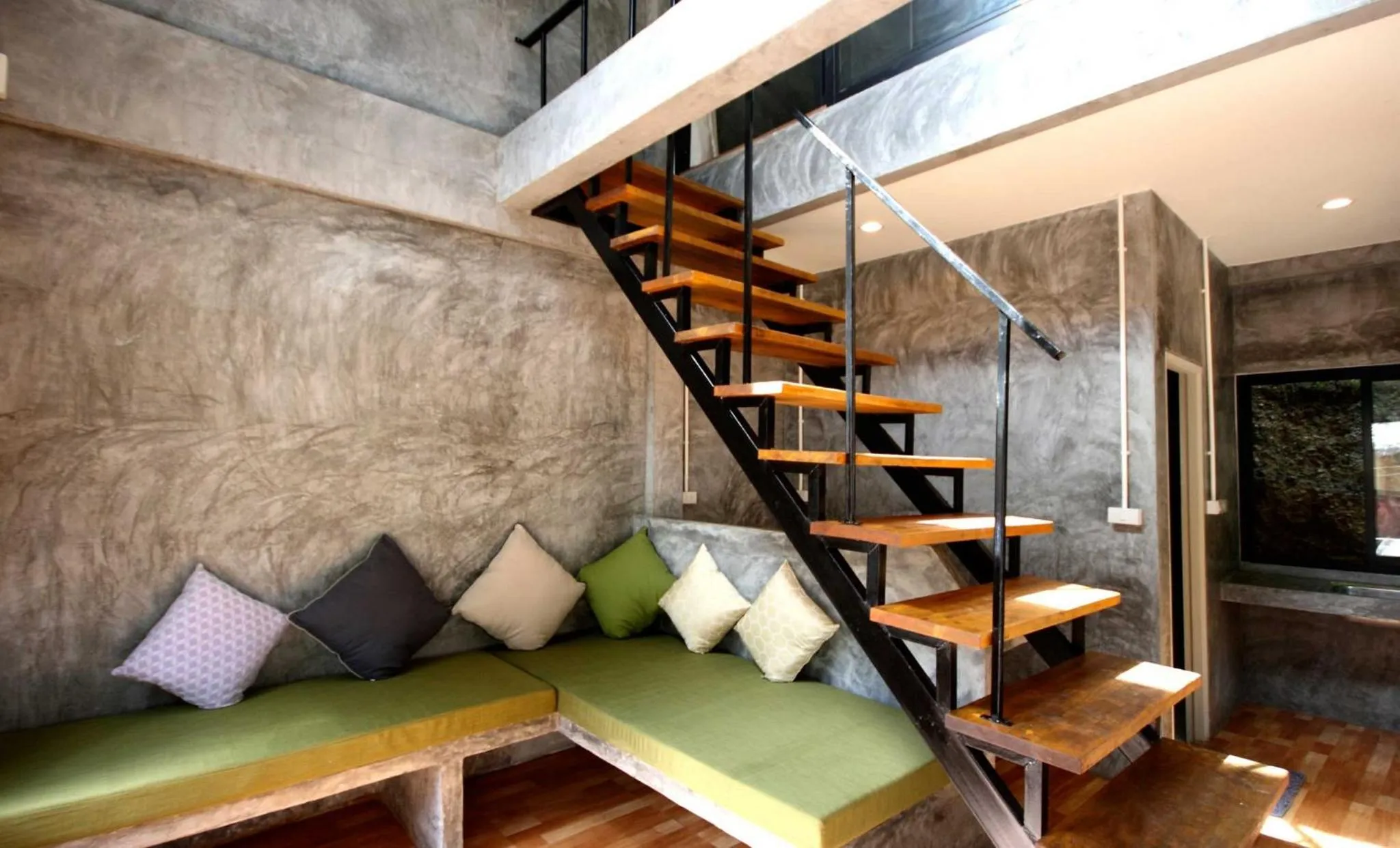 Living room in Aonang Lodge - SHA