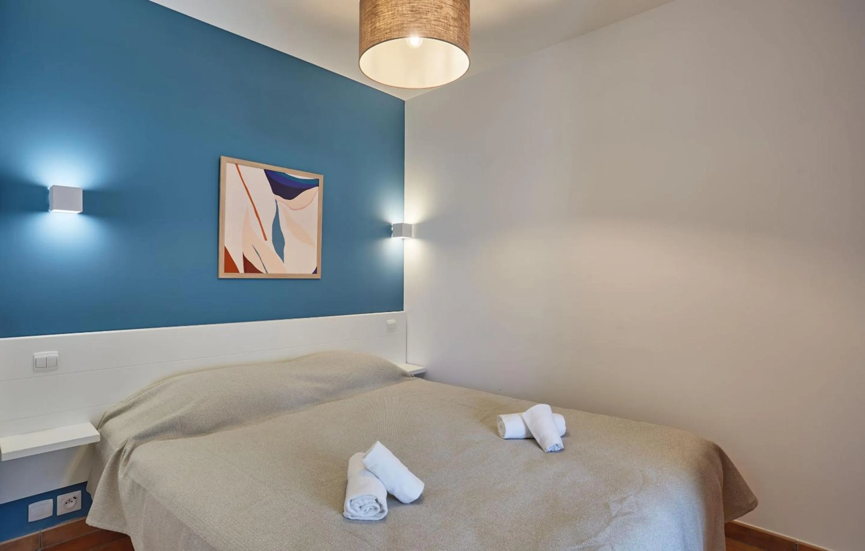 Bedroom, Bed in Résidence Odalys Domaine Iratzia