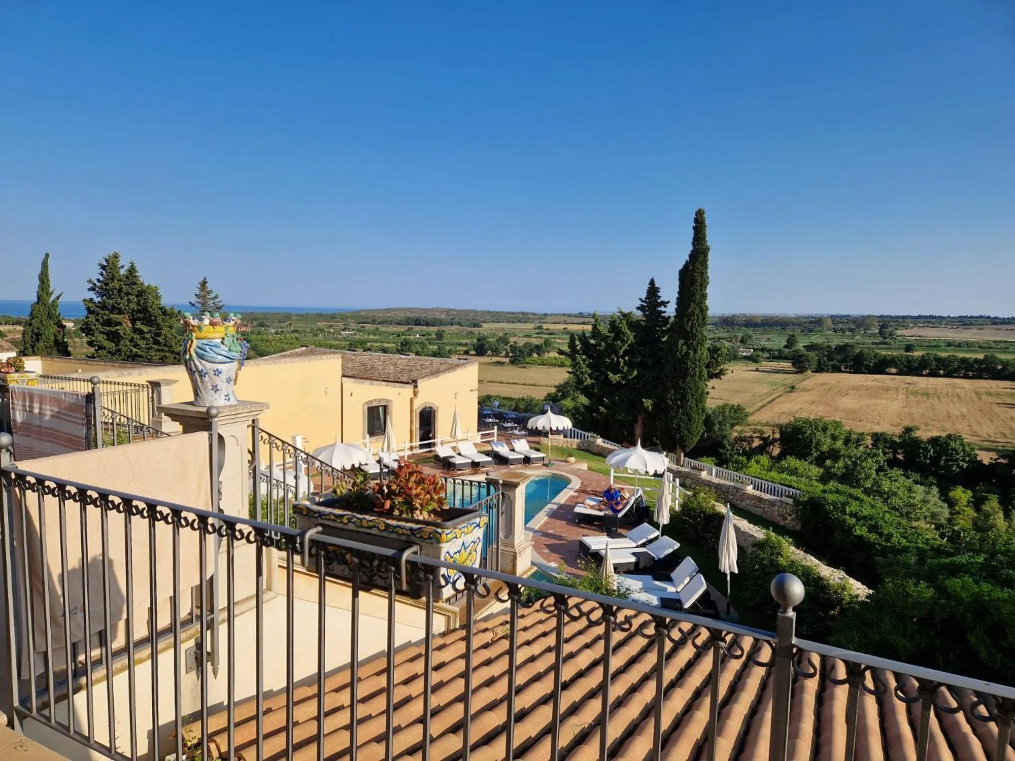Balcony/Terrace in Hotel La Corte Del Sole